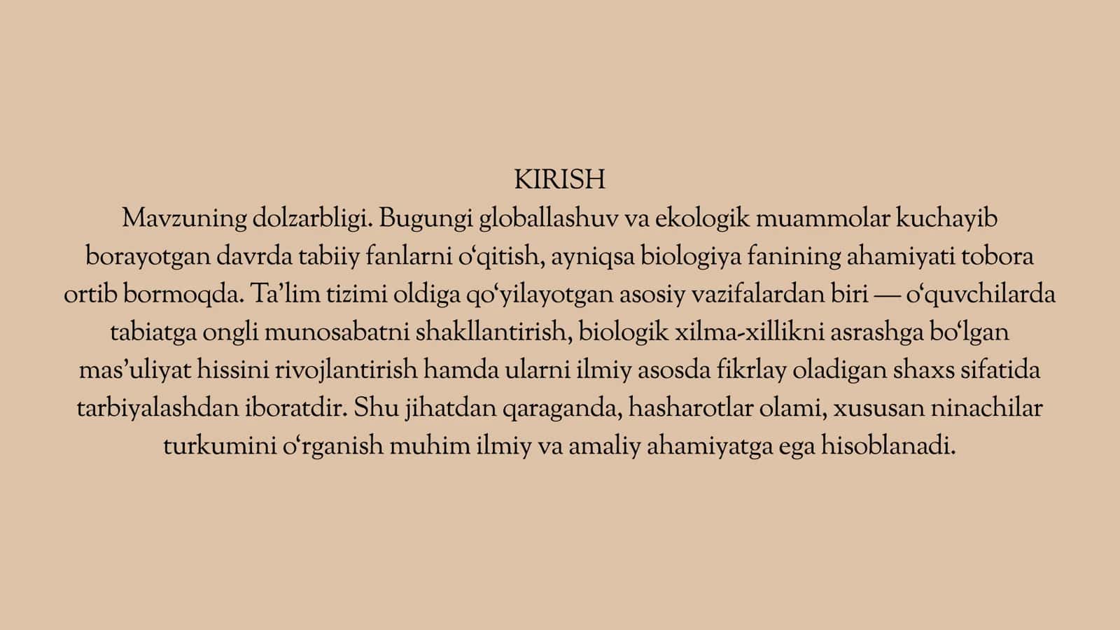 Ninachilar turkumi vakillari, tuzilishi, ko'payishi, hayot kechirishi va tabiatdagi ahamiyati 3
