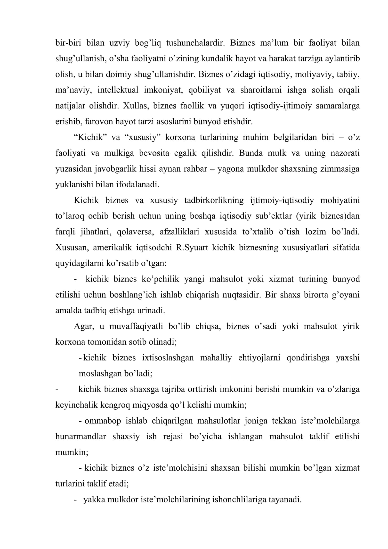 Kichik biznes va tadbirkorlik sub’ektlarini kreditlash 3