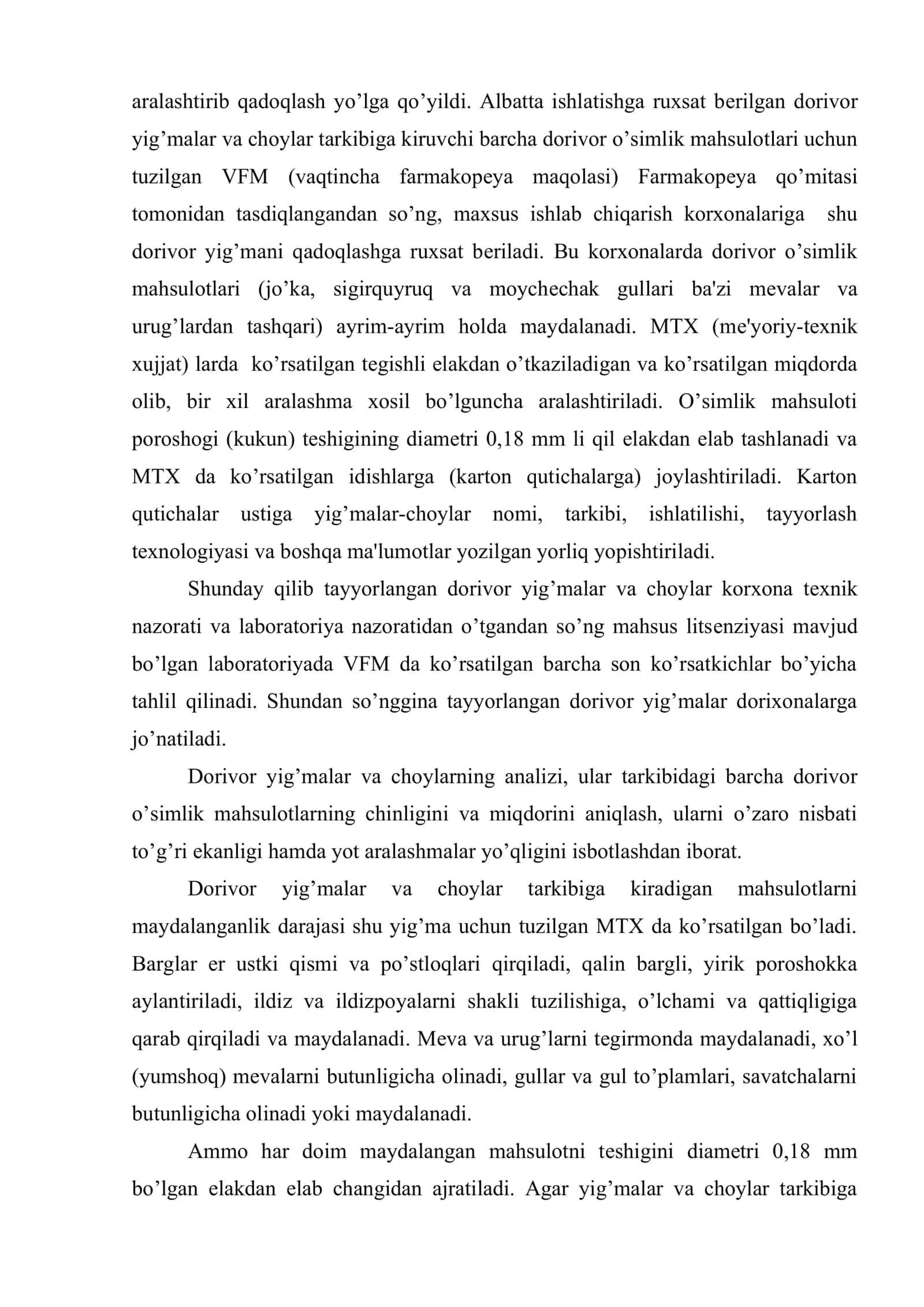 Dorivor yig’mala mavzusidagi ma'ruza uchun uslubiy qo’llanma 3
