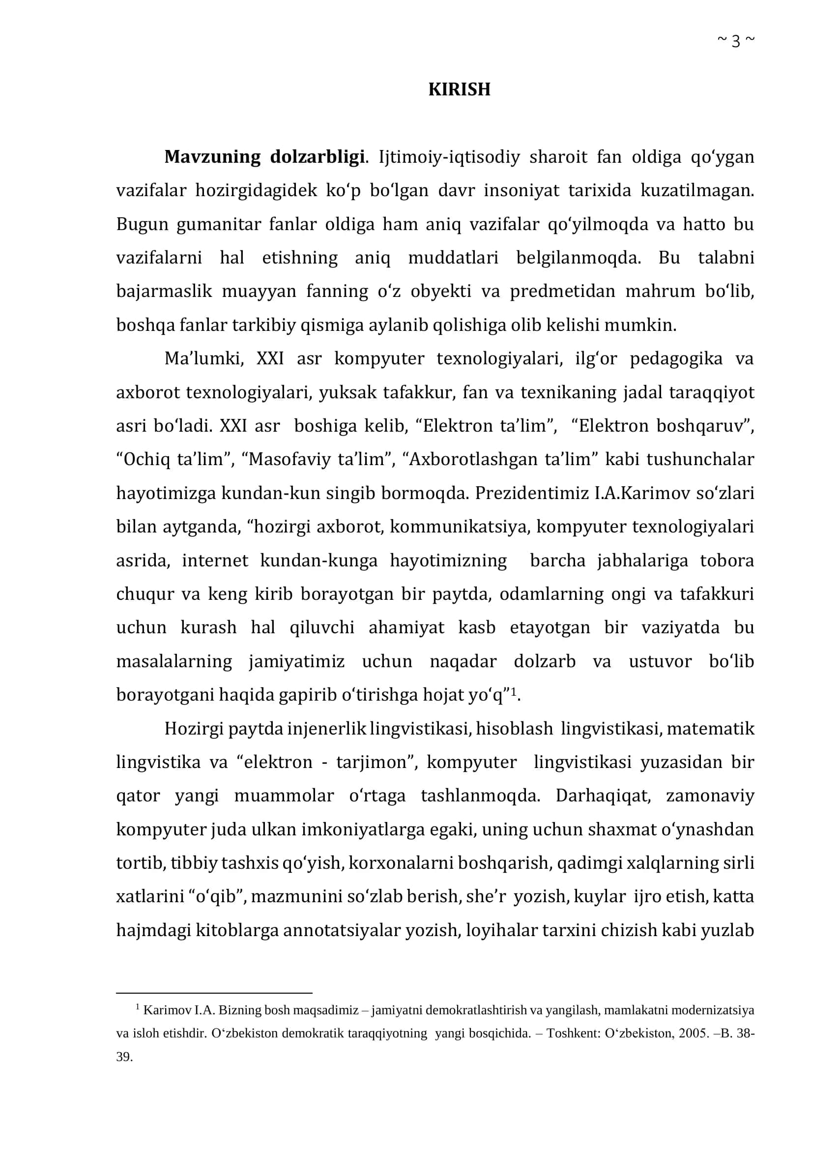 KOMPYUTER LINGVISTIKASIDA MODELLASHTIRISH VA ANALOGIYA METODLARI 3