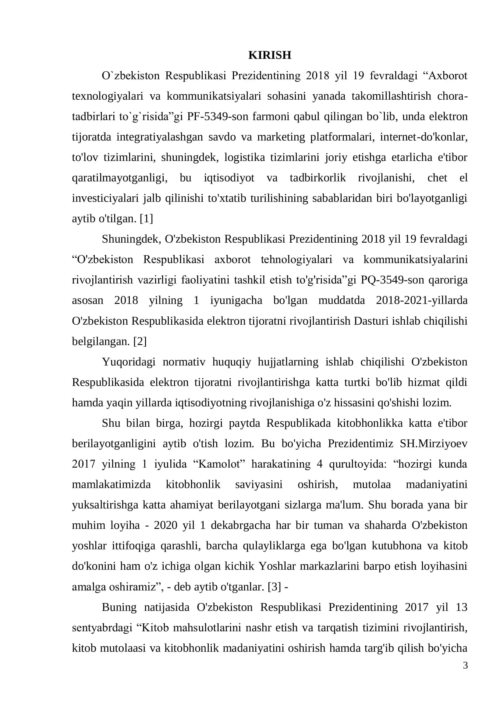 Samarqand shahridagi kitob do’konlarining elektron axborot tizimini yaratish va kitoblarning onlayn savdosi uchun dasturiy ta’minot yaratish 3
