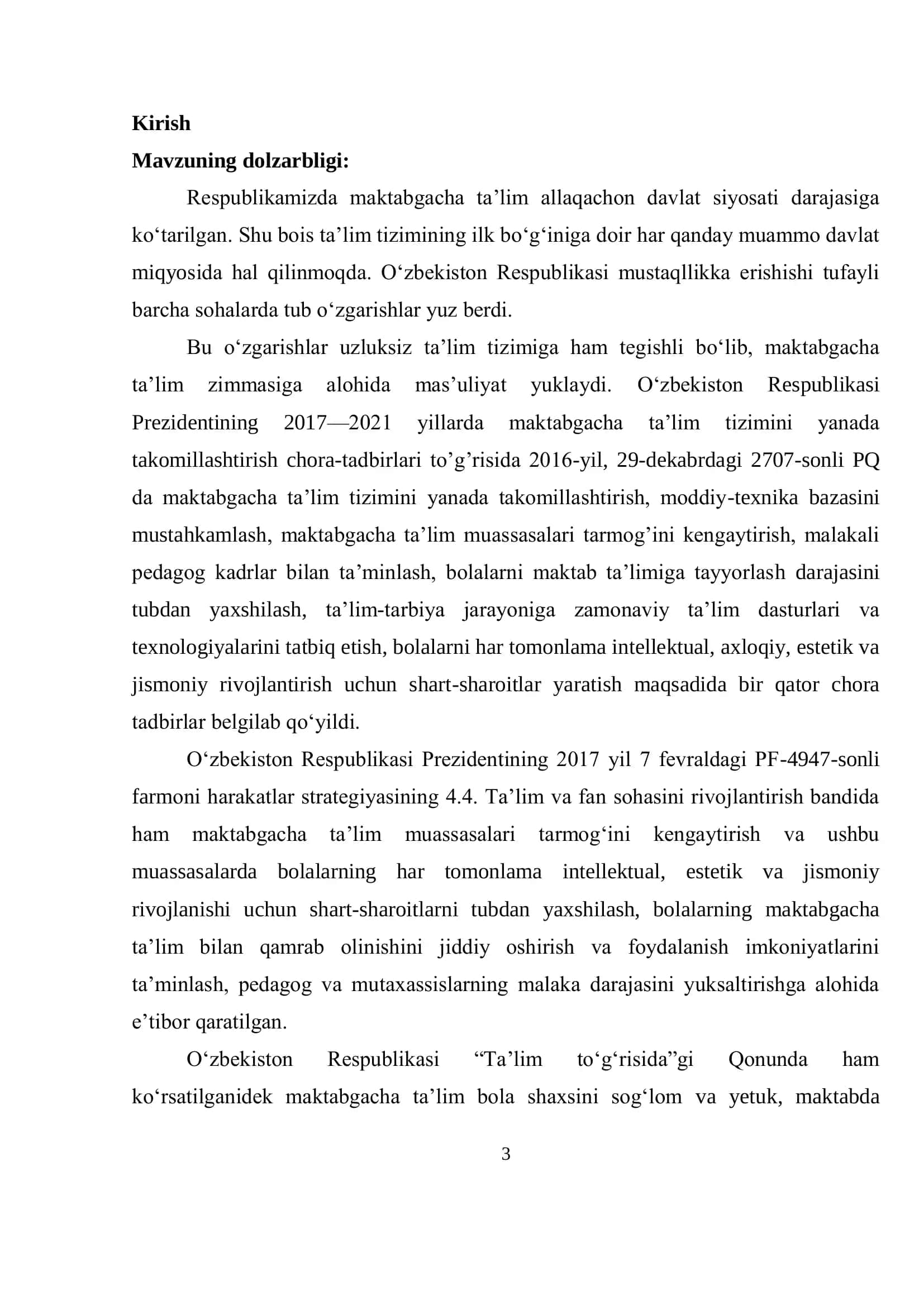 МАКТАБГАЧА ЁШДАГИ БОЛАЛАР НУТҚИНИ ЎСТИРИШДА ТЕВАРАК-АТРОФ БИЛАН ТАНИШТИРИШ 3
