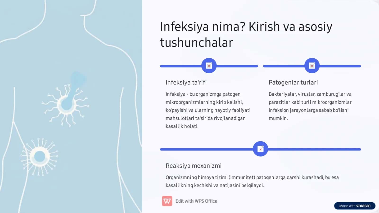 Ushbu taqdimotda infeksion jarayonlar bosqichlari 3