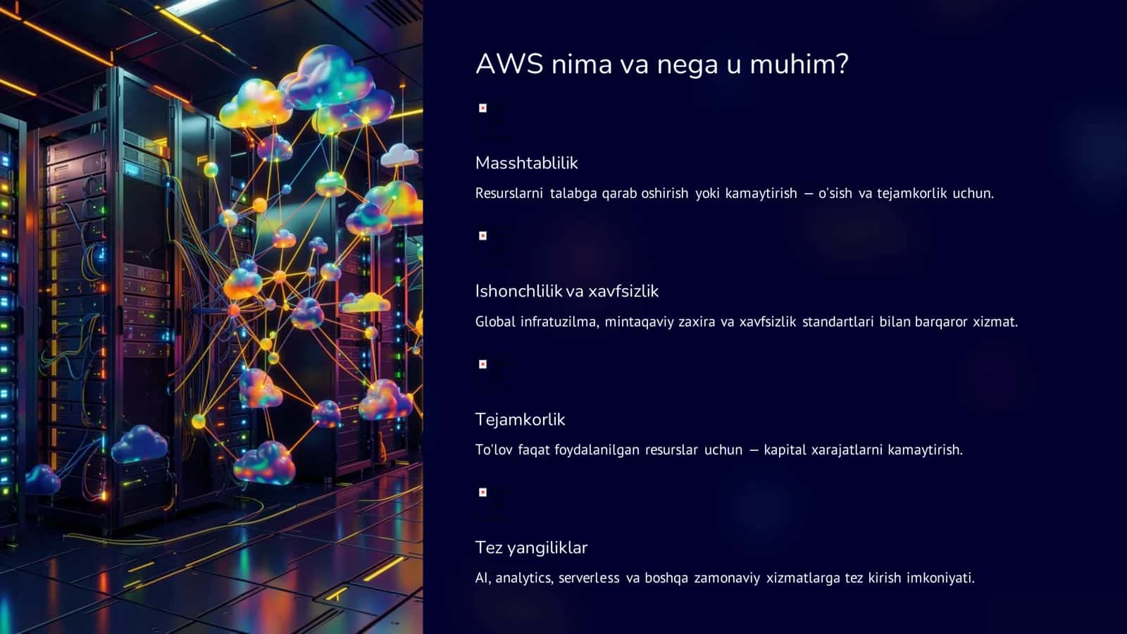 AWS Yo‘riqnomalarini o‘rganish: Asoslar va amaliyot 3