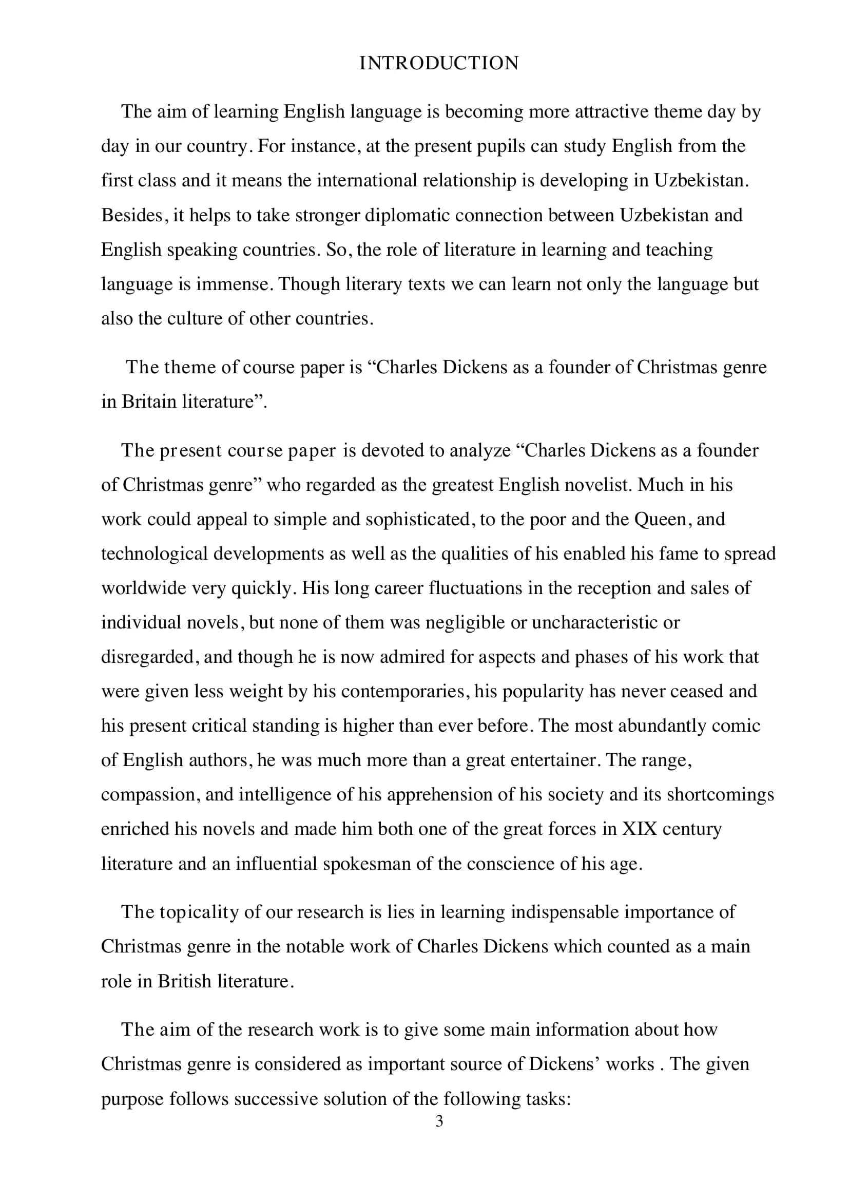 Charles Dickens as a founder of Christmas genre in British literature 3