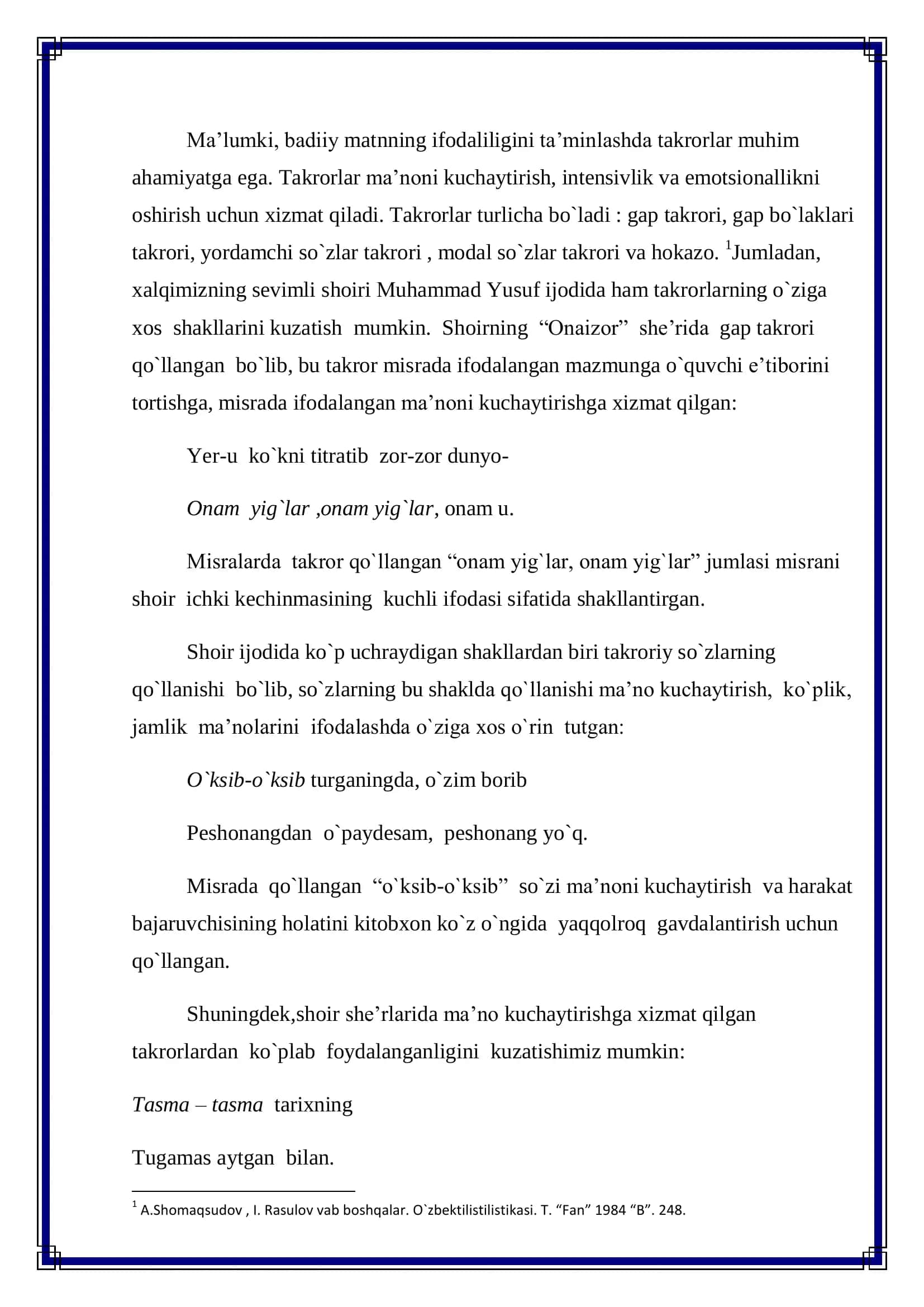 Muhammad Yusuf she’riyatining lingvistik xususiyatlari 3