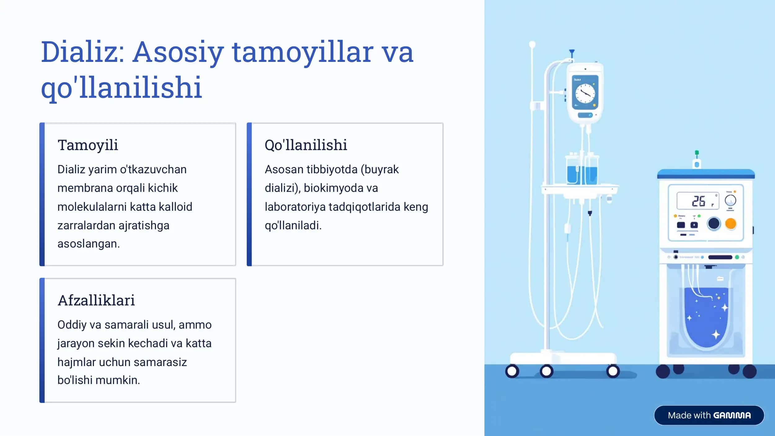 Kalloid Eritmalarni Tozalash 3