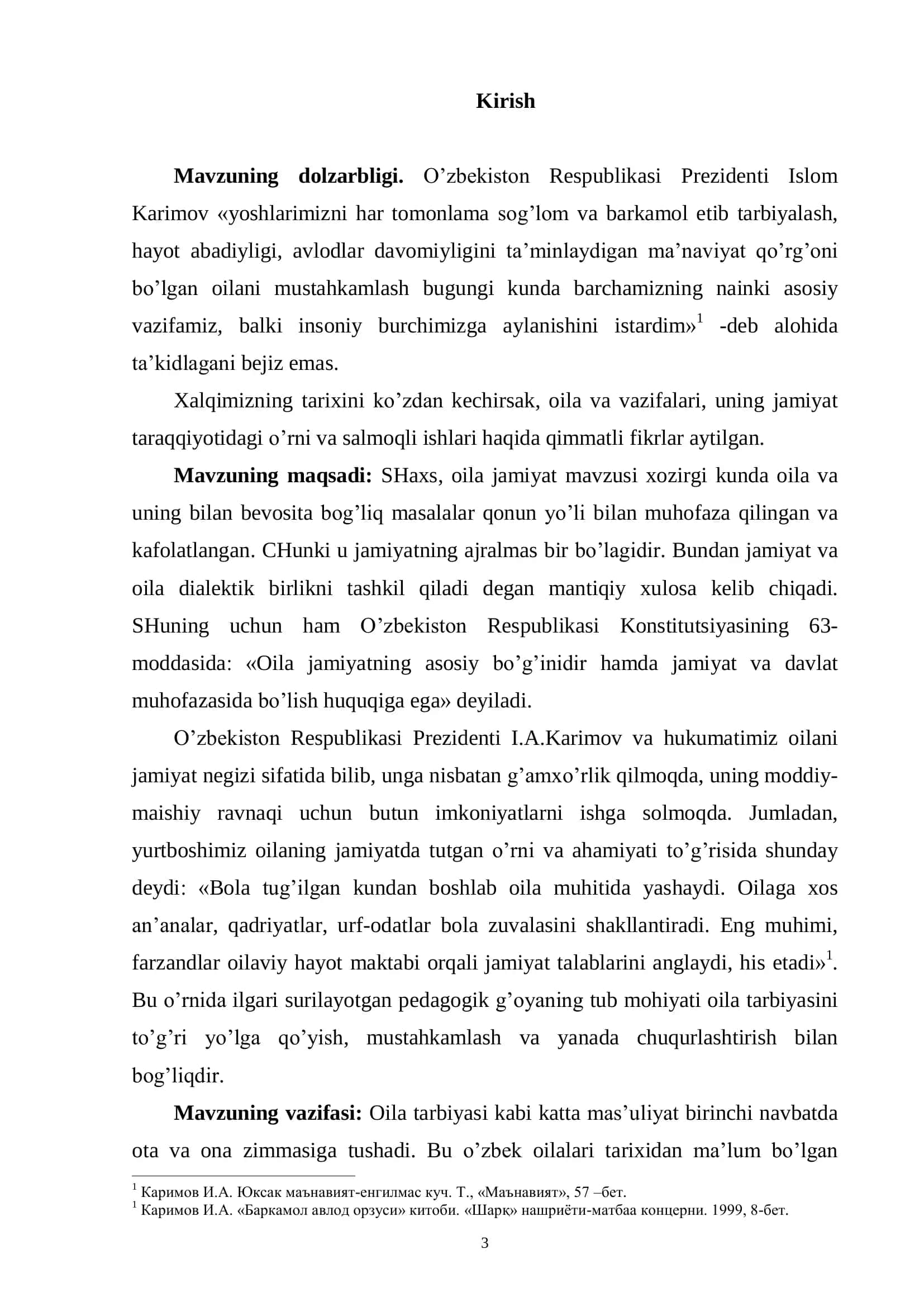 O'zbekistonning siyosiy va iqtisodiy rivojida xalq ma’naviyatini yuksaltirishning ahamiyati 3