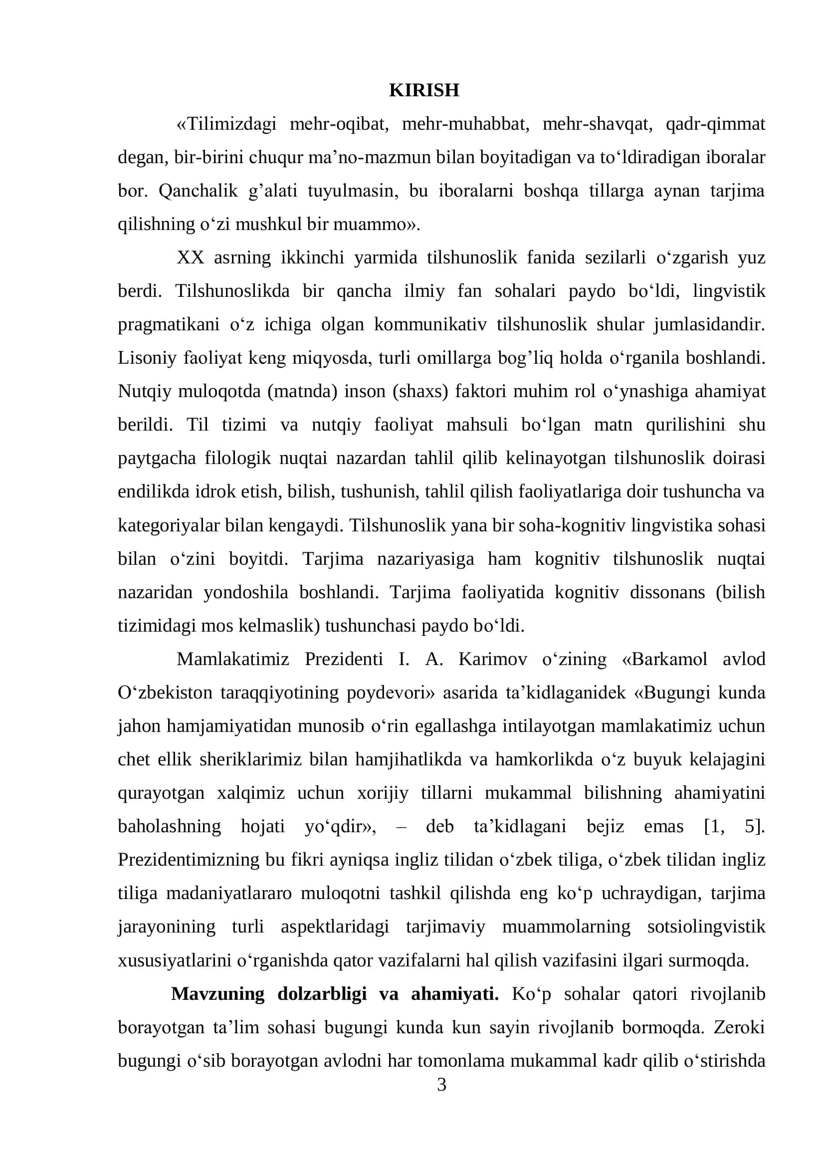 TARJIMA NAZARIYASINI O„QITISHDA INNOVATSION METODLARDAN FOYDALANISH 3