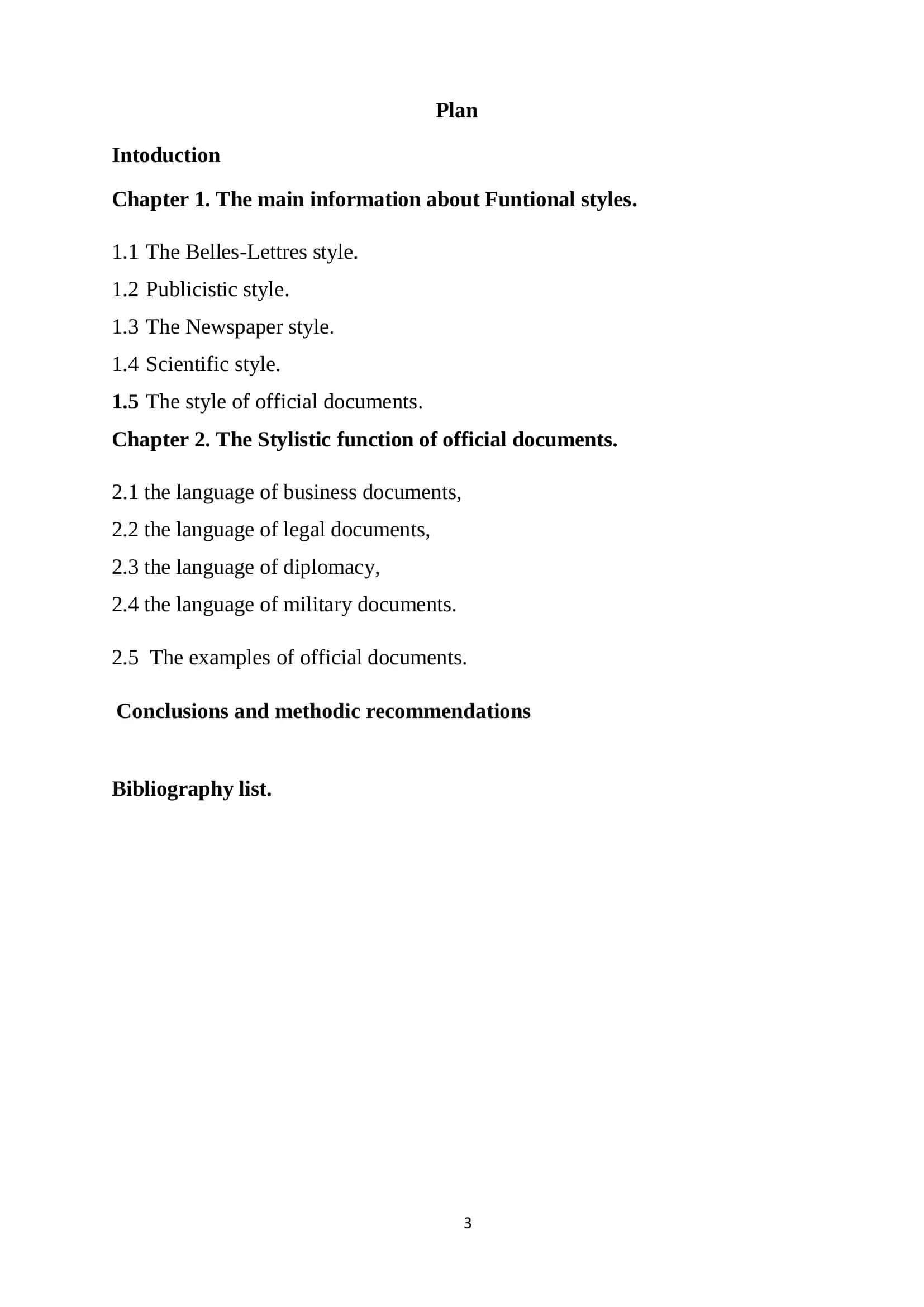 The Stylistic Function Of Official Documents 3