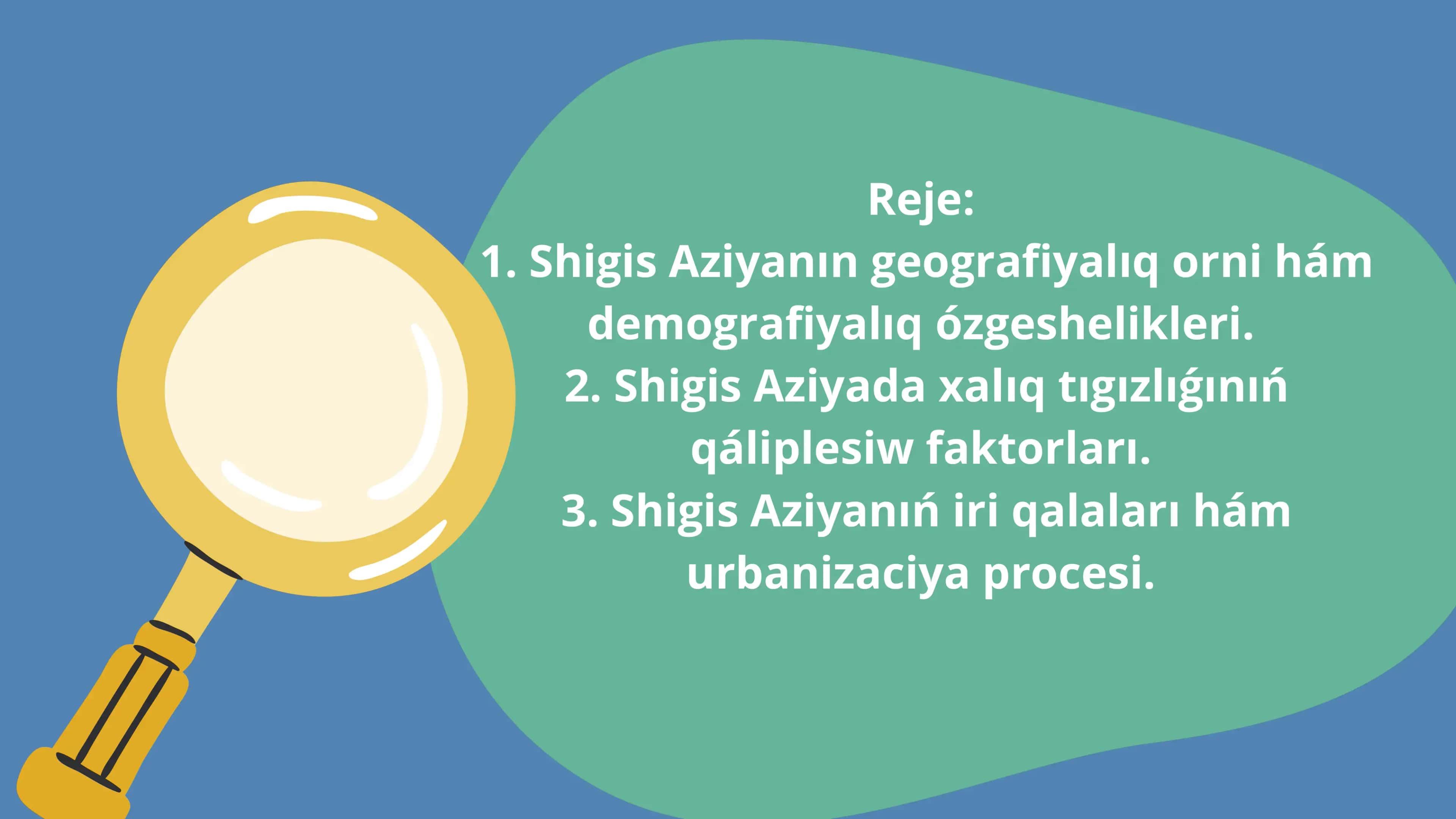 Shıǵıs Aziyada xalq tıgızlıǵınıń qáliplesiwi 3