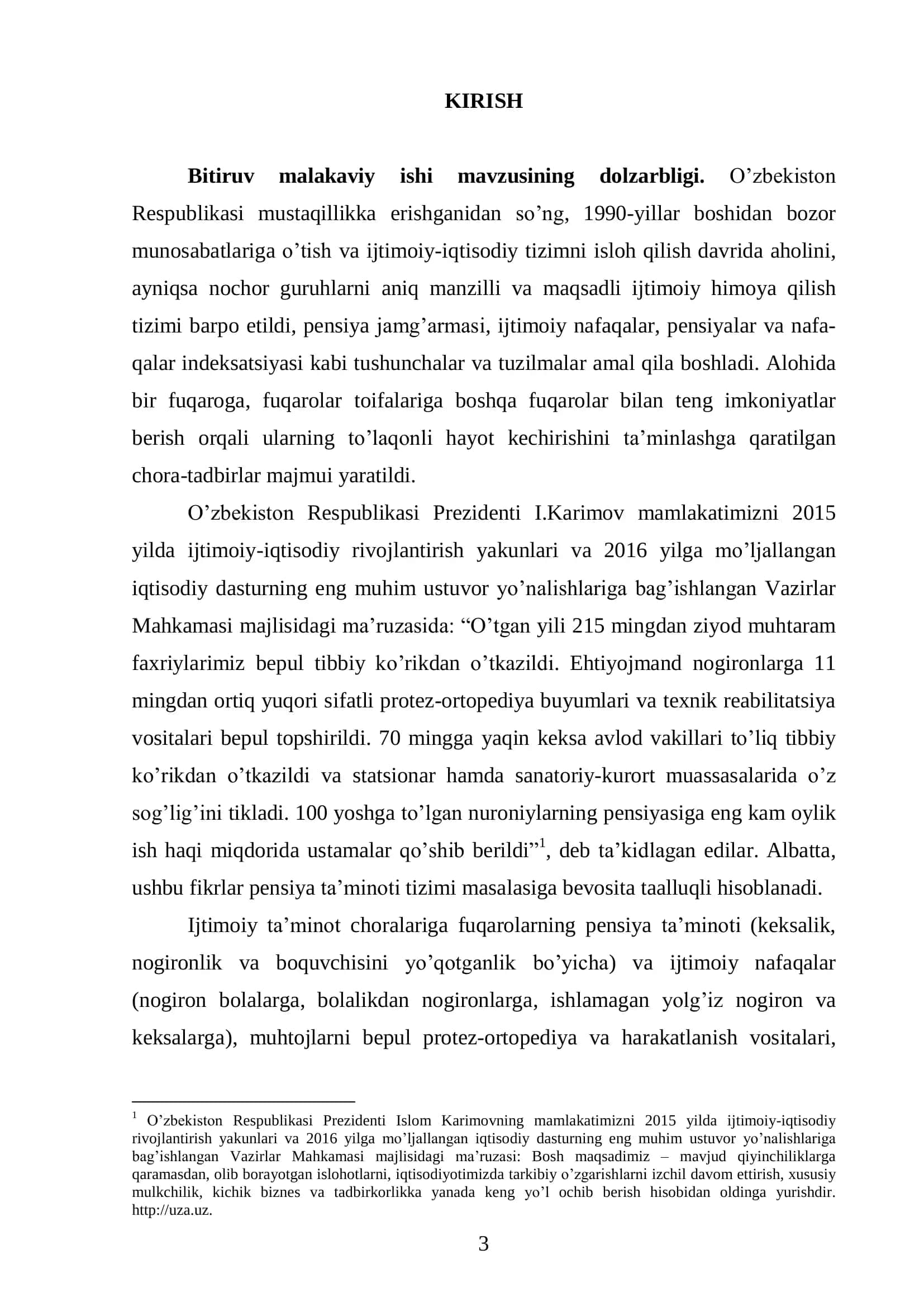 MUSTAQIL O’ZBEKISTON PENSIYA TA’MINOTI TIZIMINING SHAKLLANISHI VA RIVOJLANISHI 3