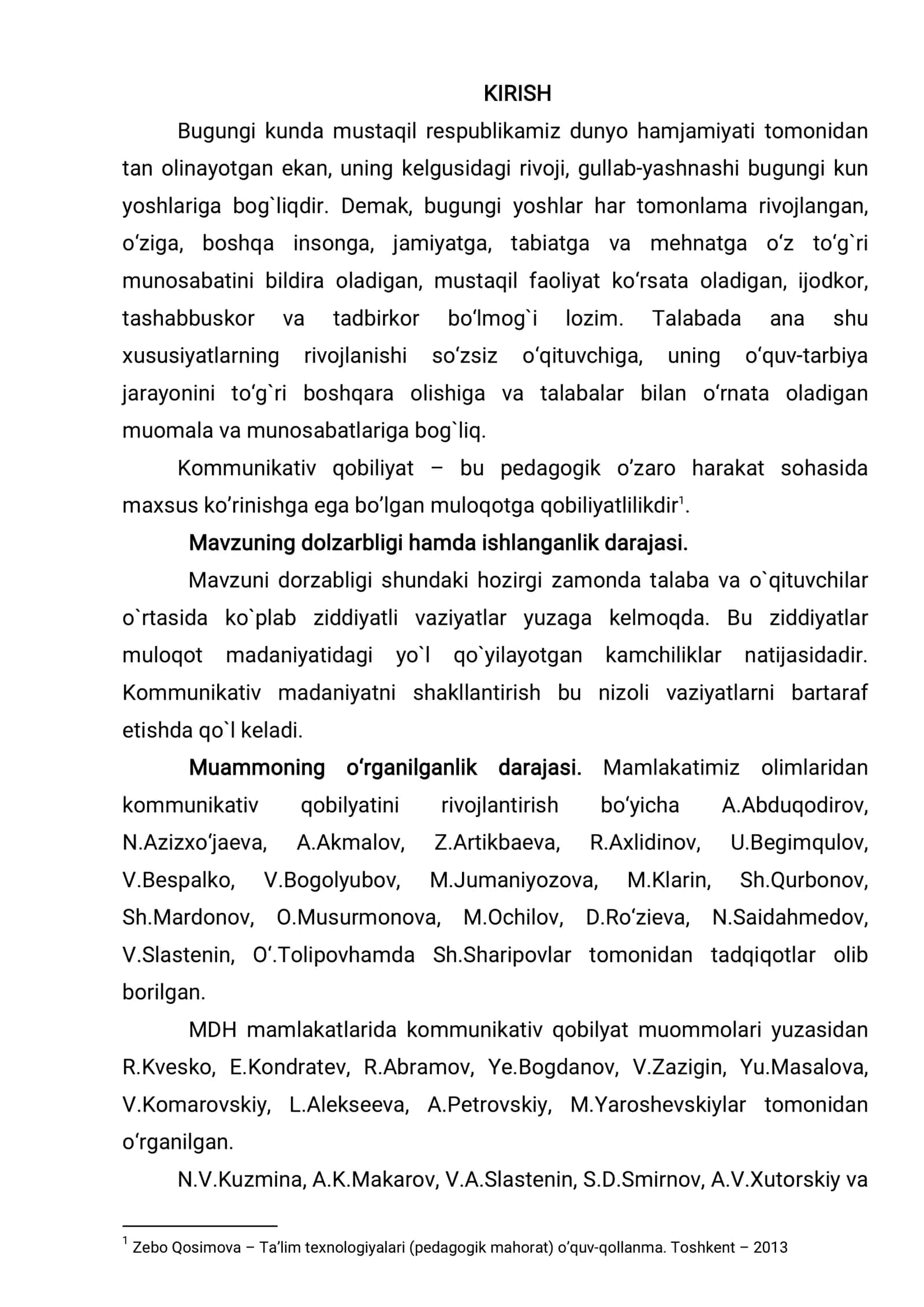 Pedagogik muloqot o‘qituvchining kommunikativ qobilyati 3