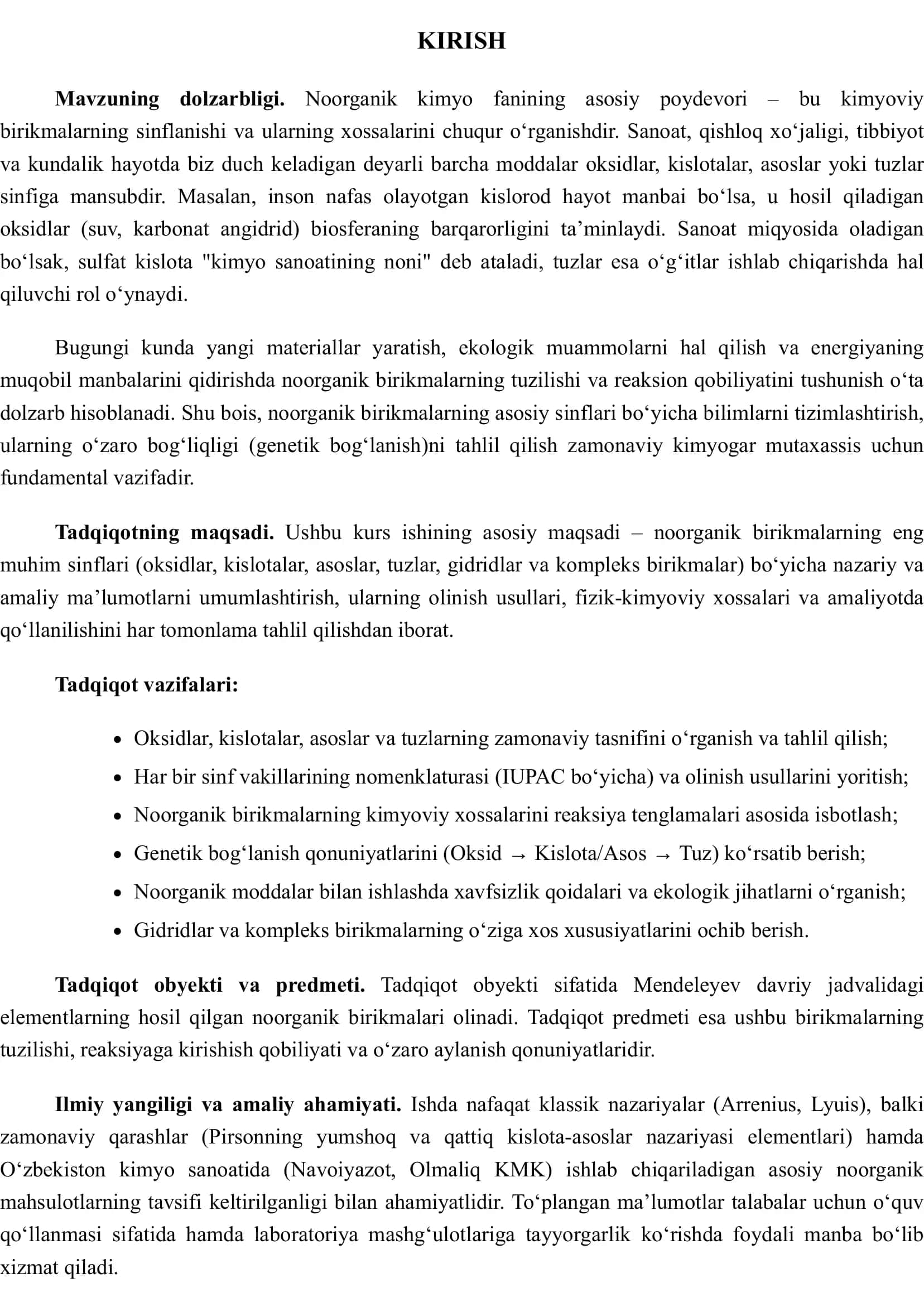 ASOSIY NOORGANIK BIRIKMALAR TURLARI VA ULARNING XOSSALARI 3