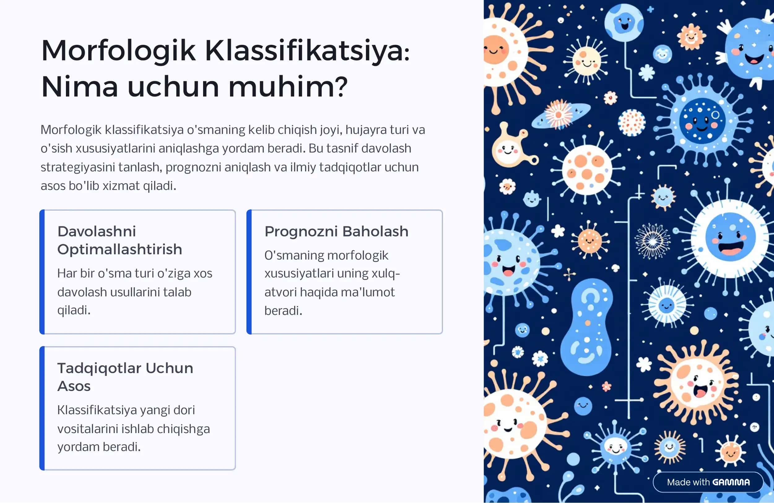 Xavfli O'smalarning Morfologik Klassifikatsiyasi va Profilaktikasi 3