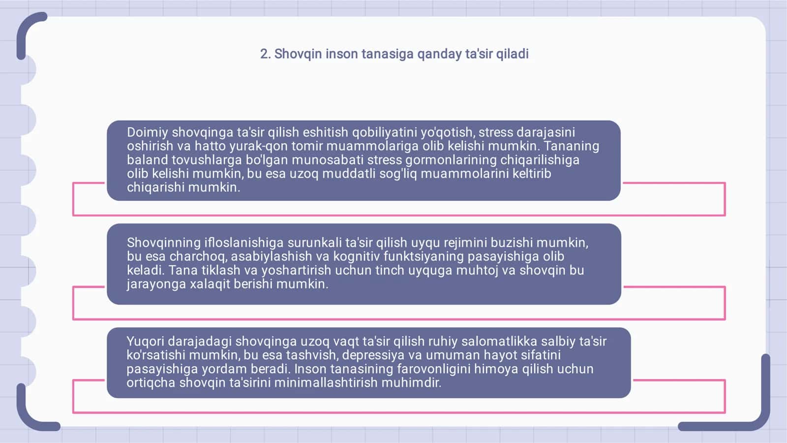 Shovqin va titrashning inson organizmiga zararli ta’siri 3