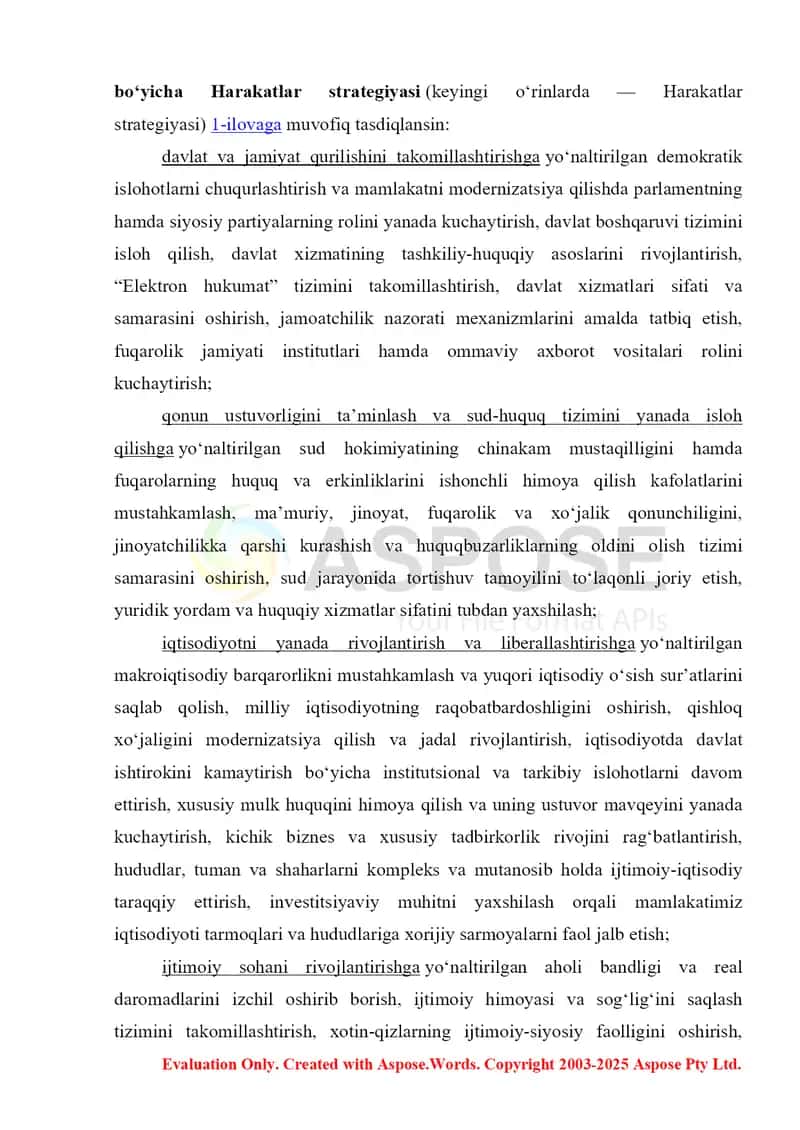 Oʻzbekistonni rivojlantirish boʻyicha taraqqiyot strategiyasi 3
