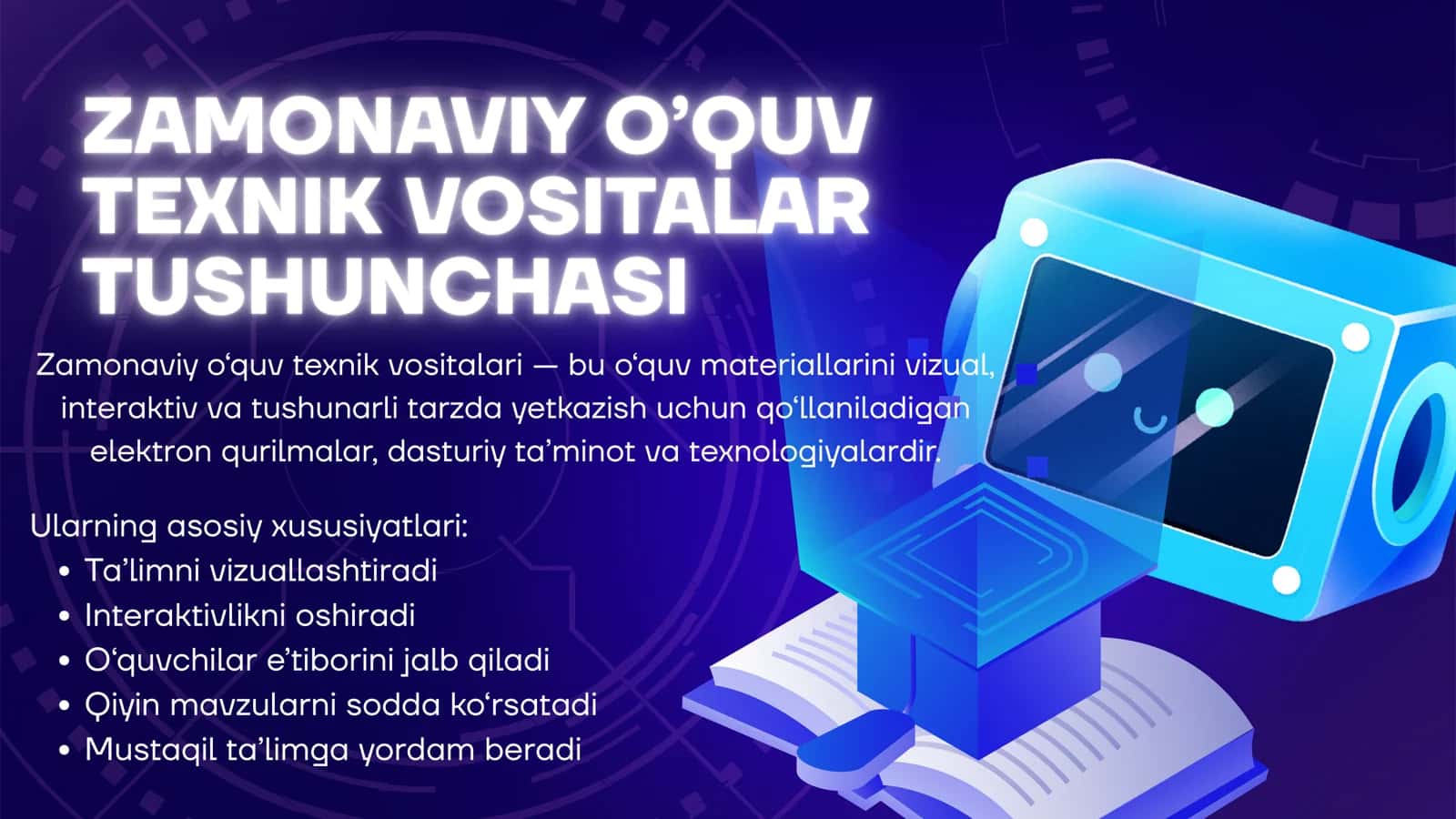 Zamonaviy òquv texnik vositalari,satsionar va mobil operatsion tizim turlari. 3