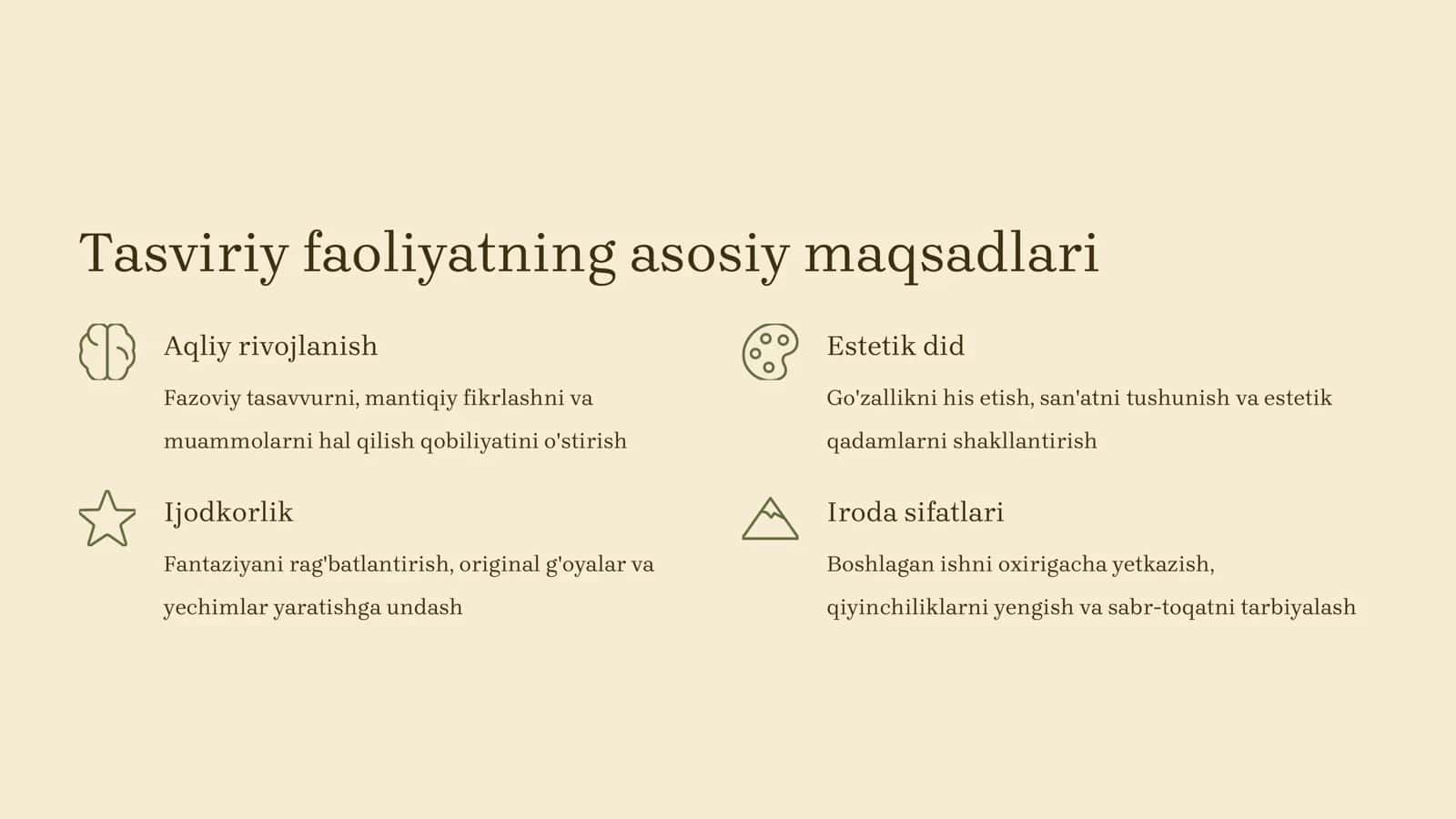 Tasviriy faoliyat va uni rivojlantirish usullari 3