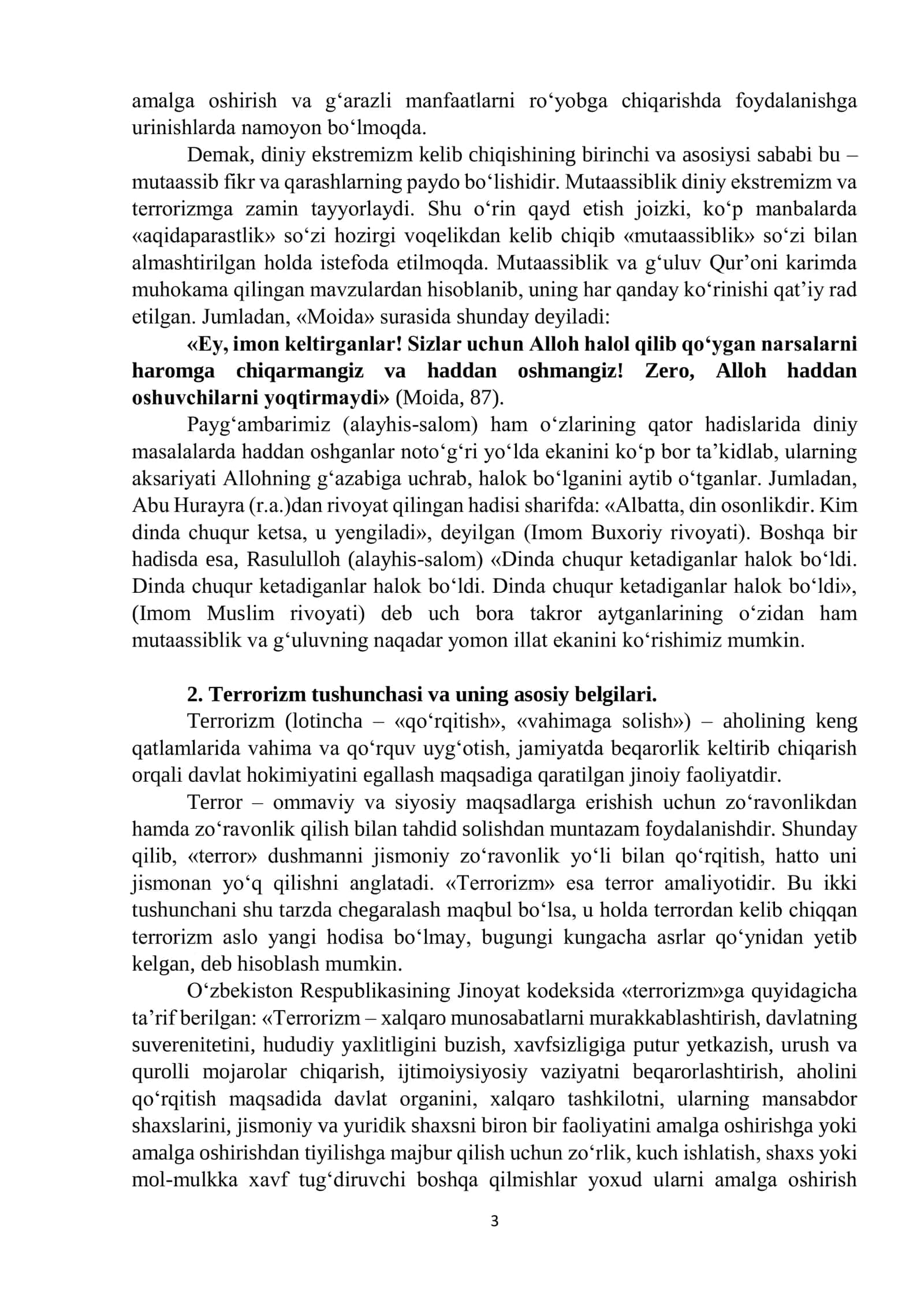 DINIY FUNDAMENTALIZM, RADIKALIZM VA TERRORIZMNING TARIXI VA YO‘NALISHLARI 3