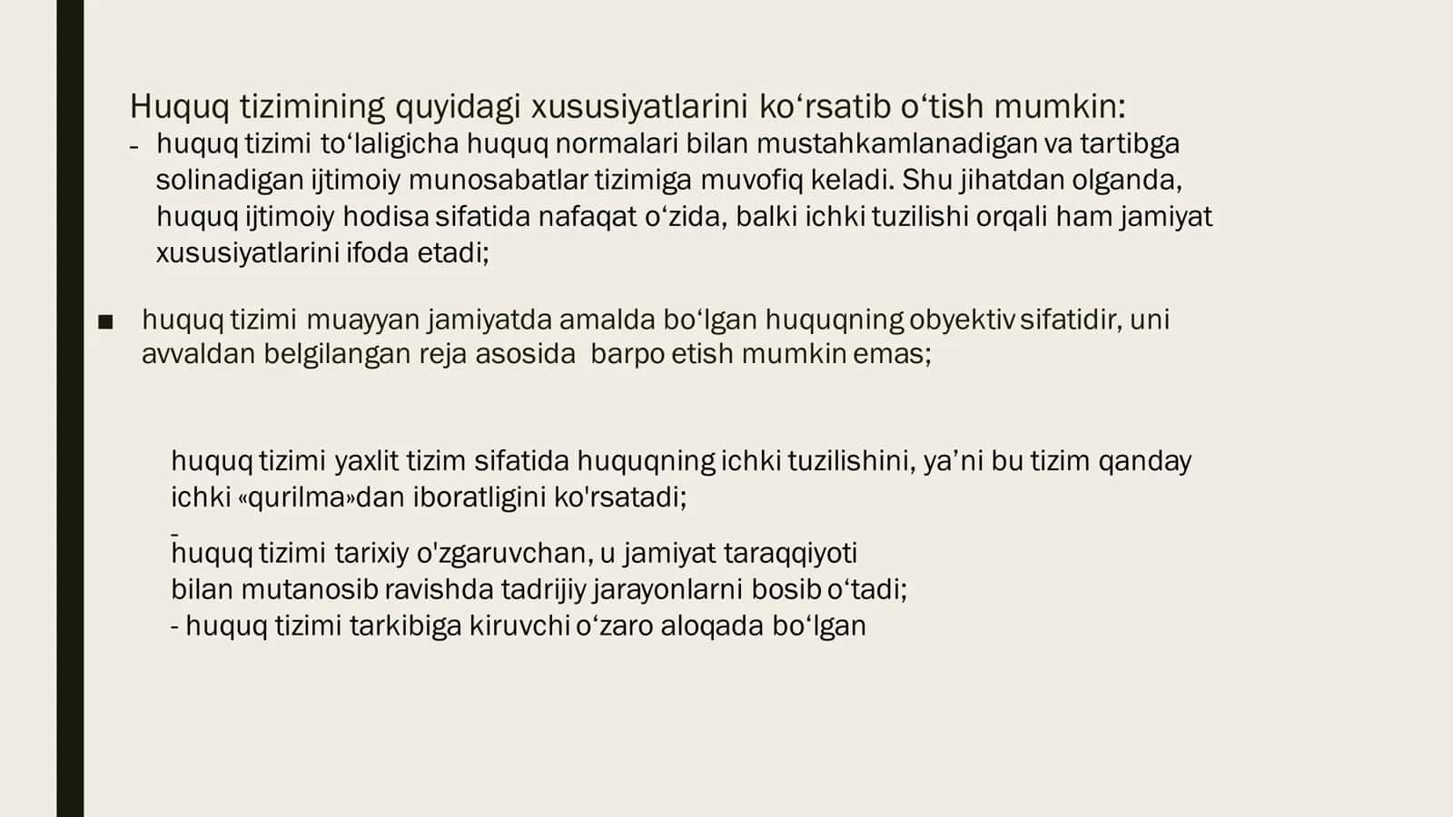 Huquq tizimi va qonunchilik tizimi 3