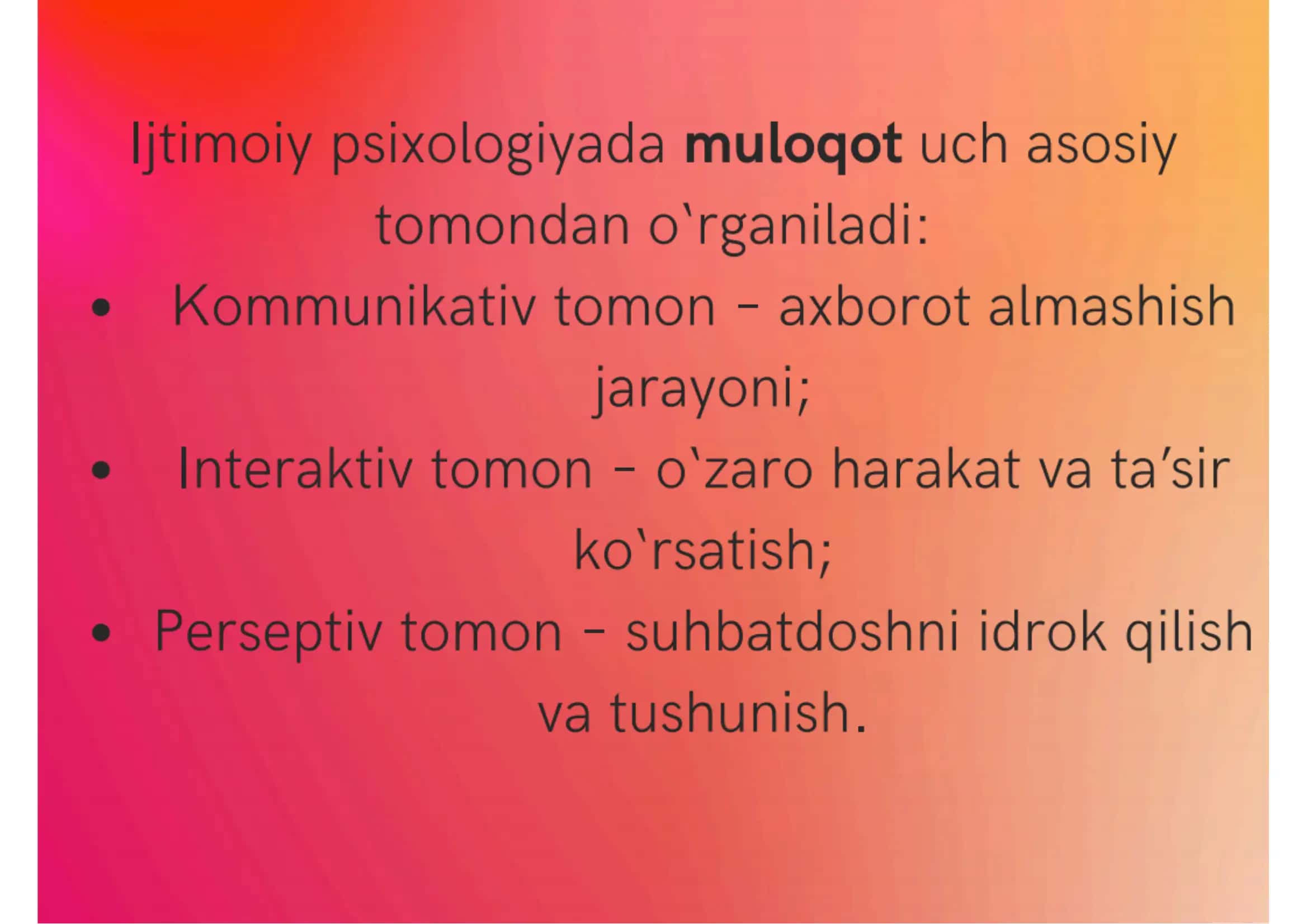 Muloqotning kommunikativ tomoni 3