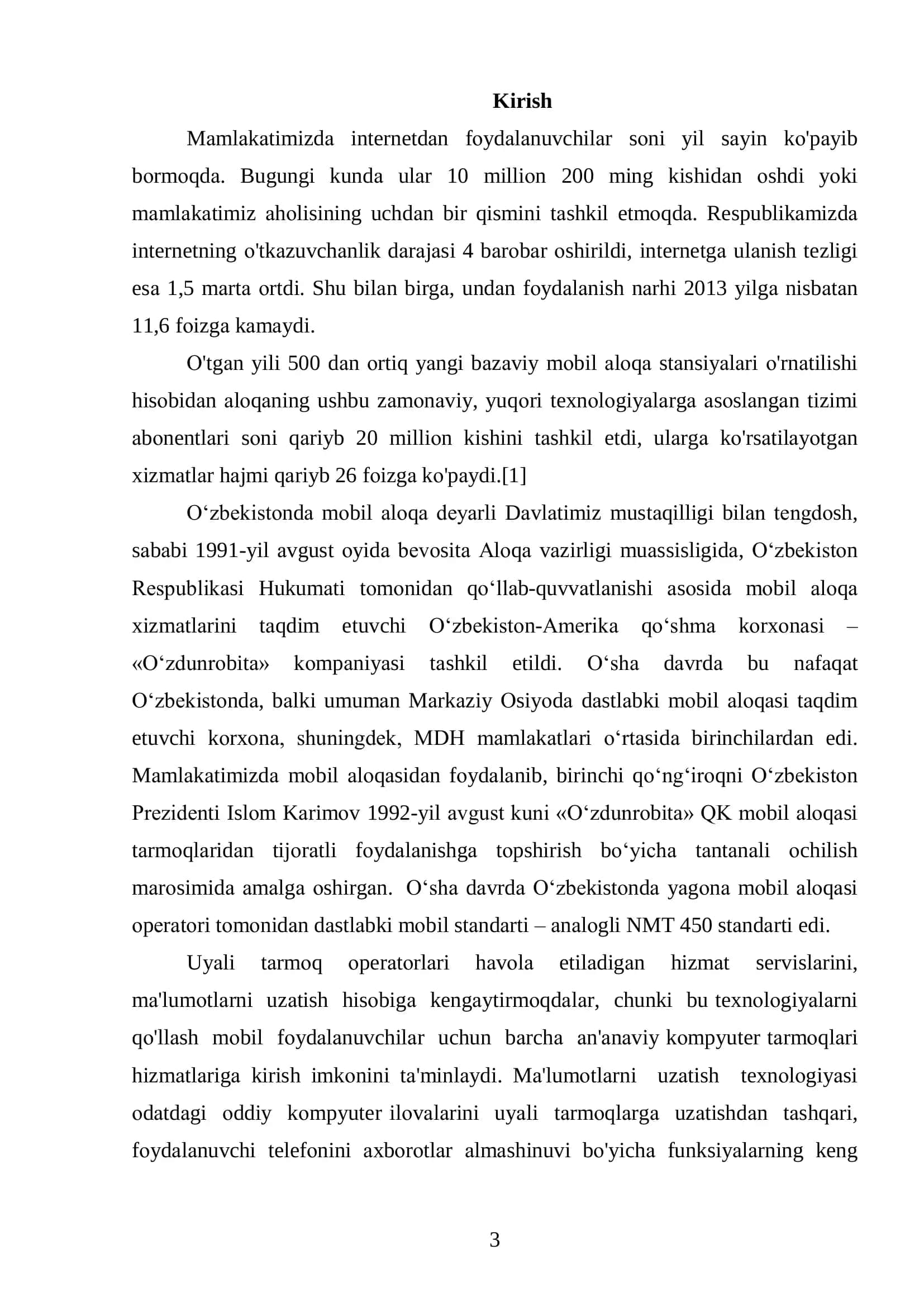 5g mоbil аlоqа аvlоdini tаhlil vа tаdqiq qilish 3