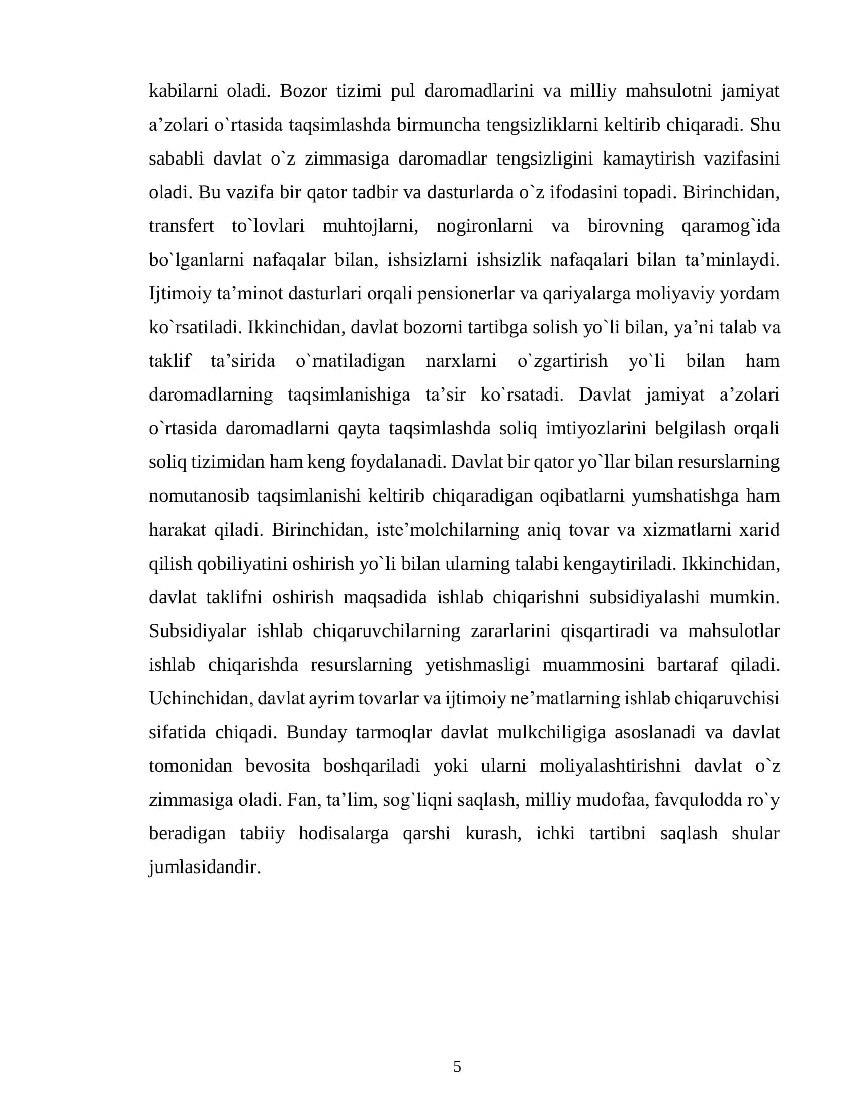 IQTISODIYOTNI DAVLAT TOMONIDAN TARTIBGA SOLISHNING NAZARIYALARI VA EVOLYUTSIYASI 3