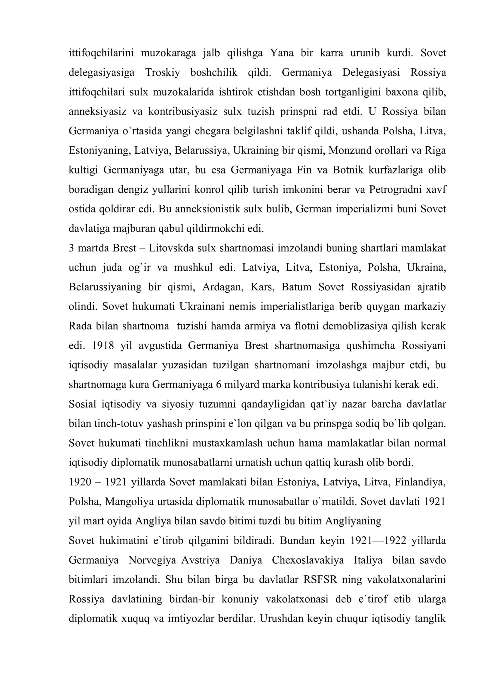 1918-1945 yillarida Sovet Sosialistik jumxuriyatlar ittifoqi 3
