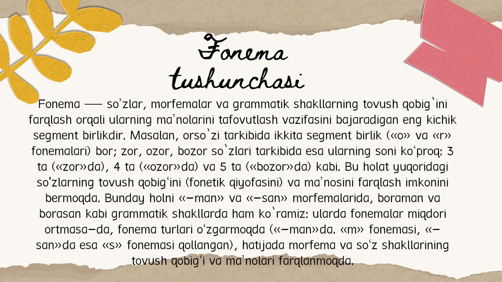 Fonetika va Tovushning dialektik munosabati 3