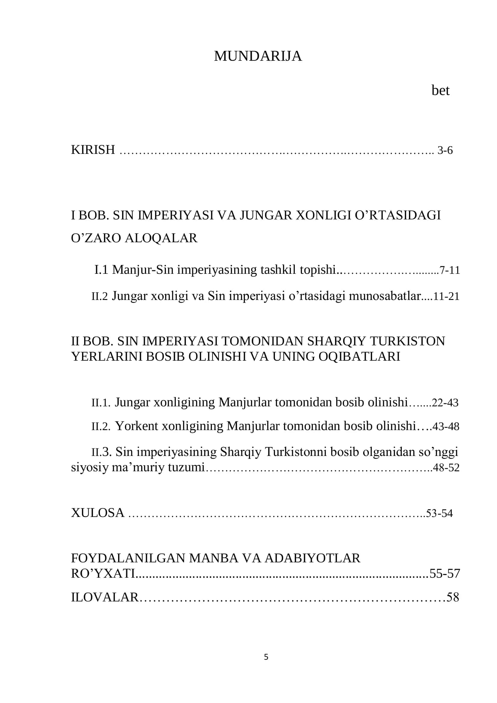 Sharqiy Turkistonda Xitoy mustamlakachiligi va uning oqibatlari. (Sin imperiyasi davri) 3