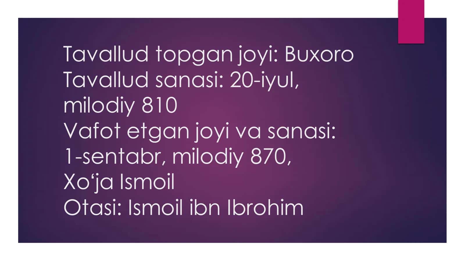 IMOM AL-BUXORIY 3