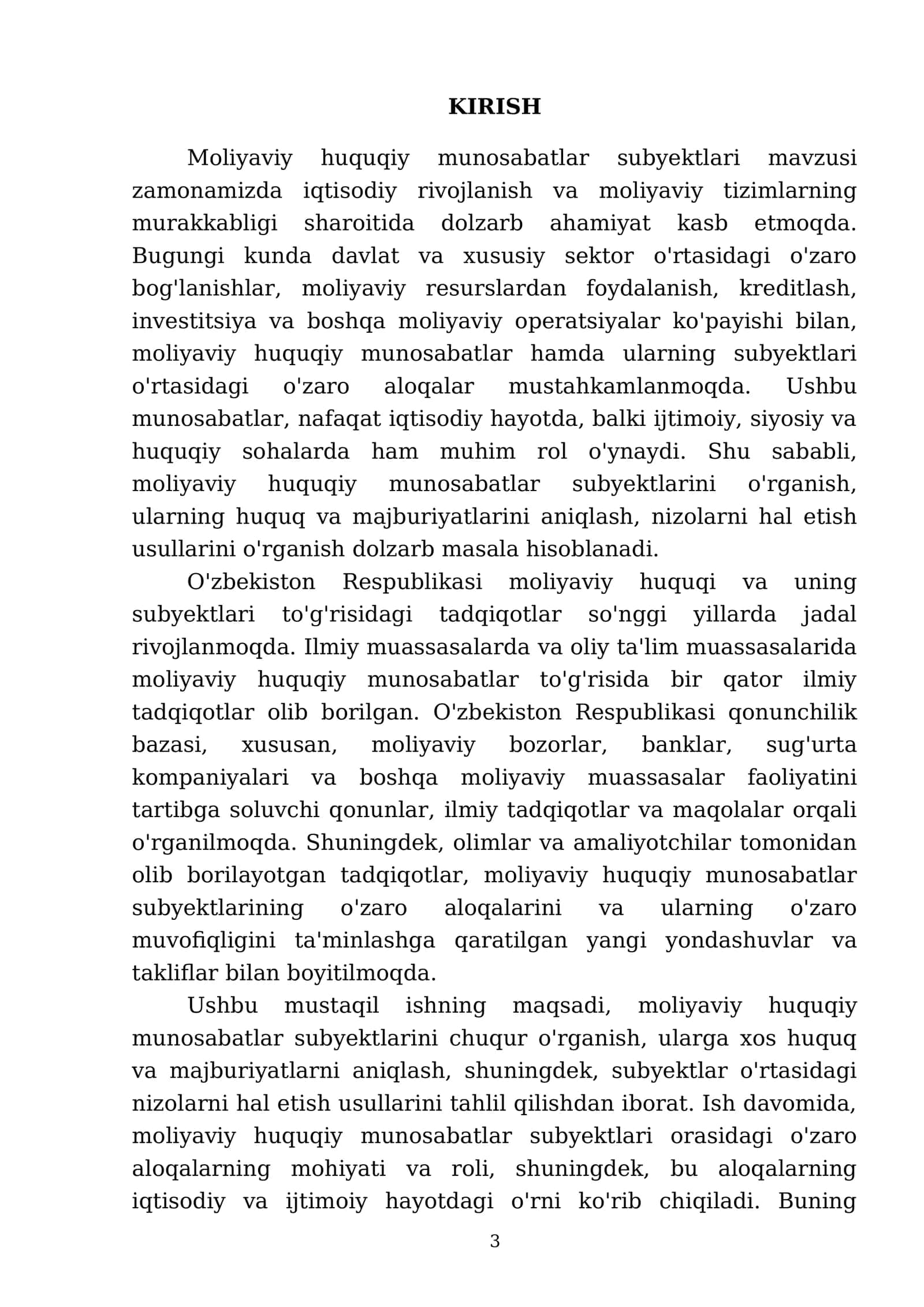 Moliyaviy huquqiy munosabatlar subyektlari 3