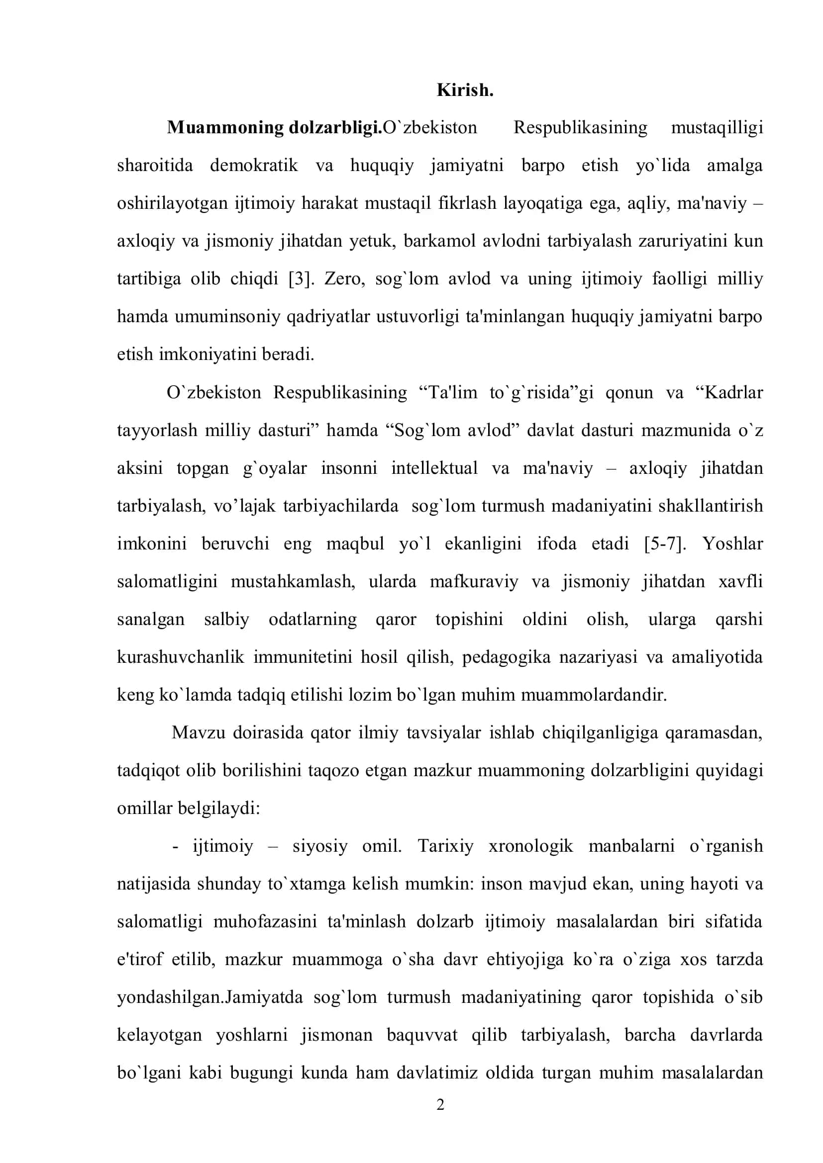 TARBIYACHILARDA SOG’LOM TURMUSH MADANIYATINI SHAKLLANTIRISH 3