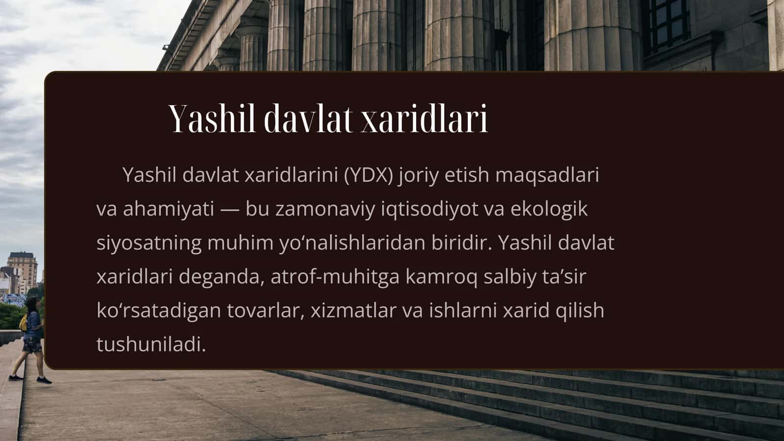 Yashil Davlat Xaridlari Joriy Etish Maqsadlari va Ahamiyati 3