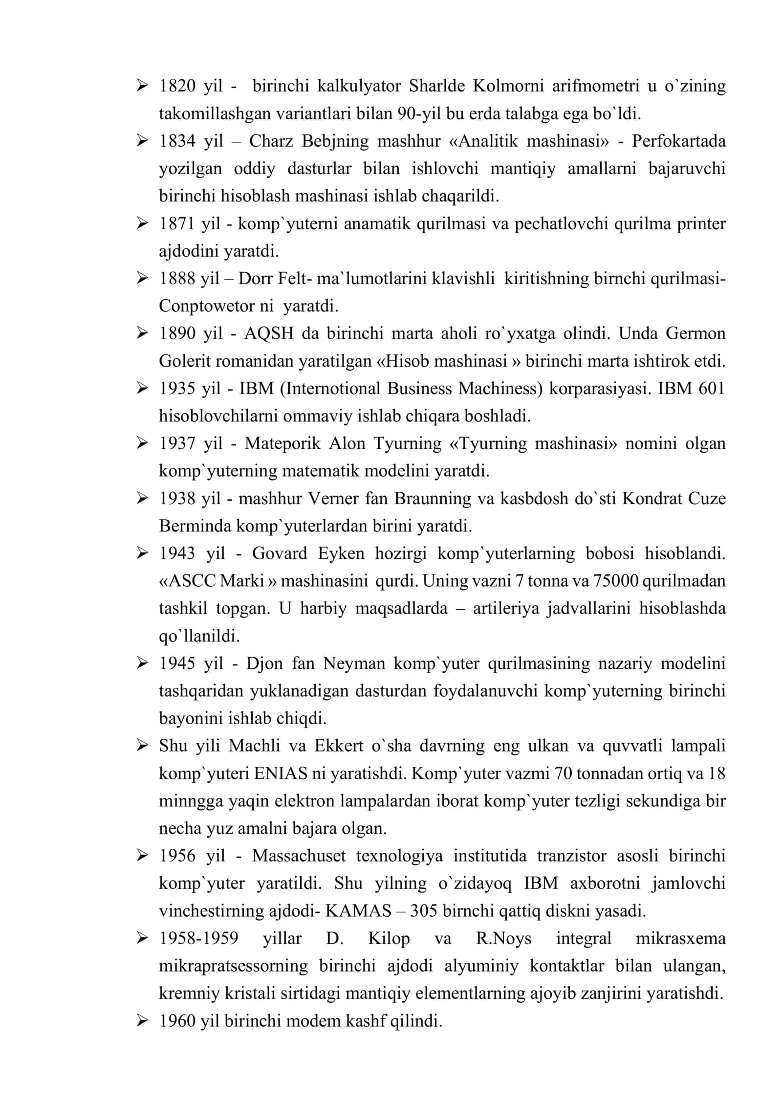 KOMPYUTERNING ARXITEKTURASI HAQIDA ASOSIY TUSHUNCHALAR 3