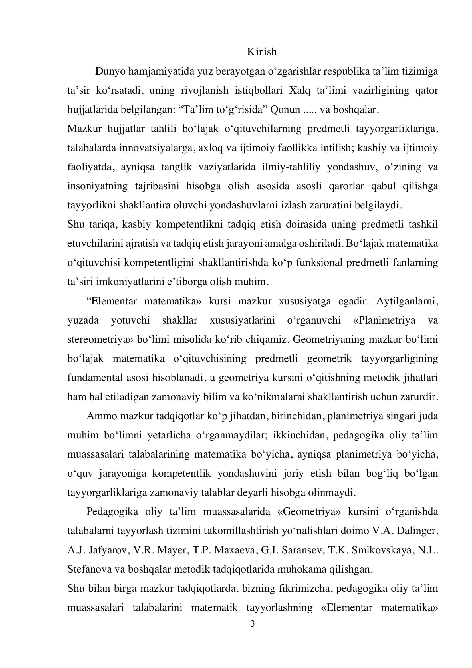 GEOMETRIK MASALALARNI YECHISHDA KOORDINATA-VEKTOR  USULIDAN FOYDALANISH 3