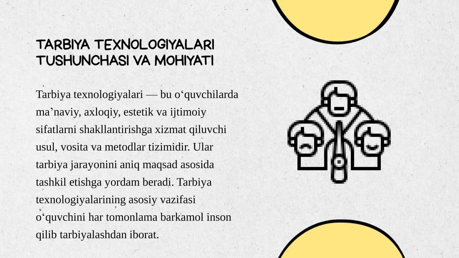 Tarbiya fanini o‘qitishda tarbiya texnologiyalarilarining o‘rni 3