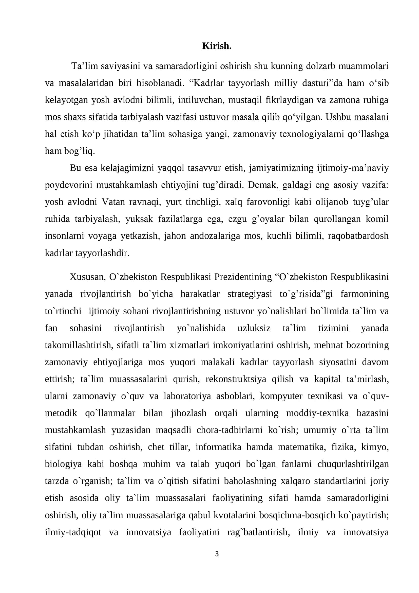 Normalangan fazolarda differensial hisob mavzusini o`qitish metodikasi 3