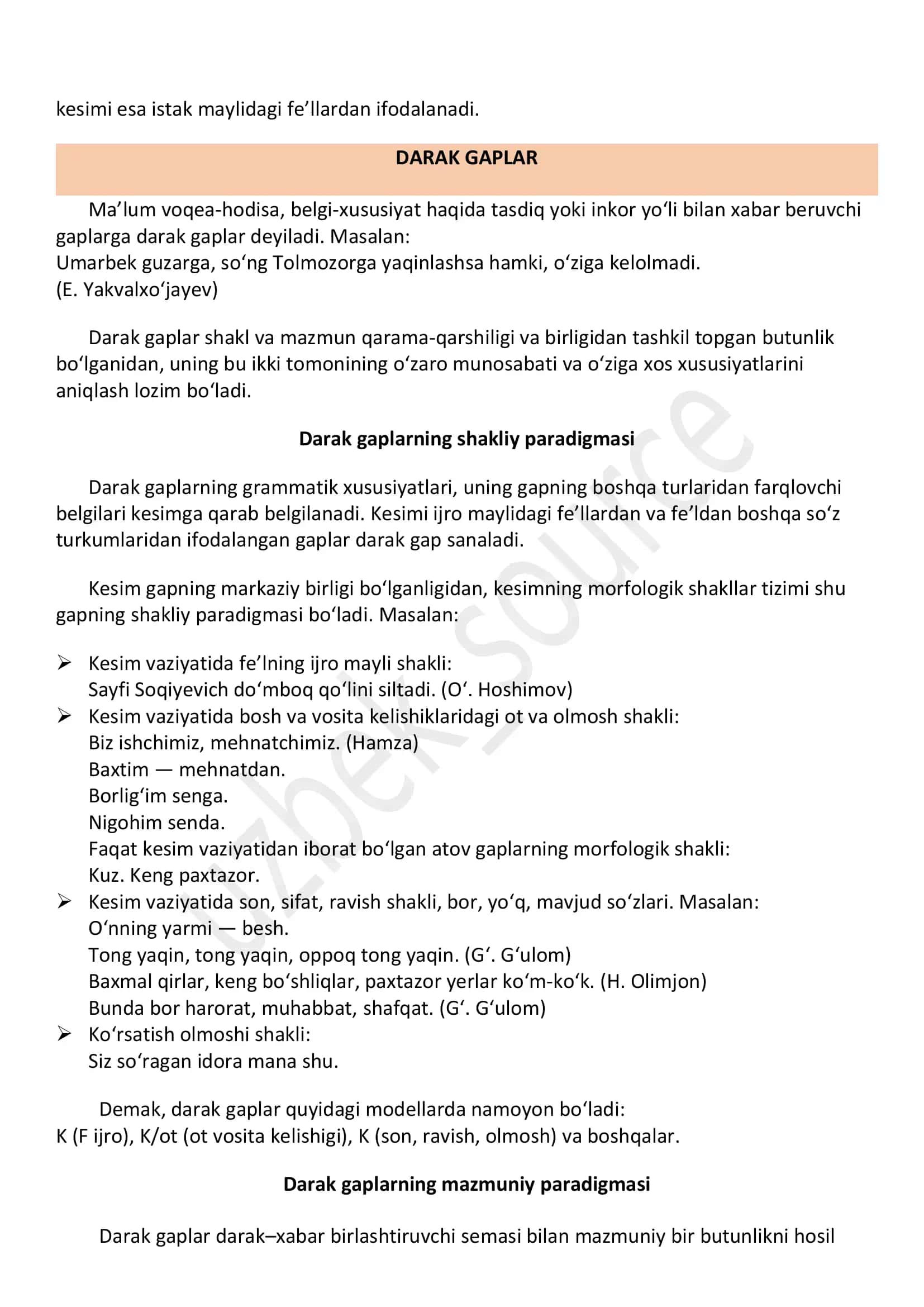 Tilshunoslik nazariyasi 1-semestr uchun savol-javob 3