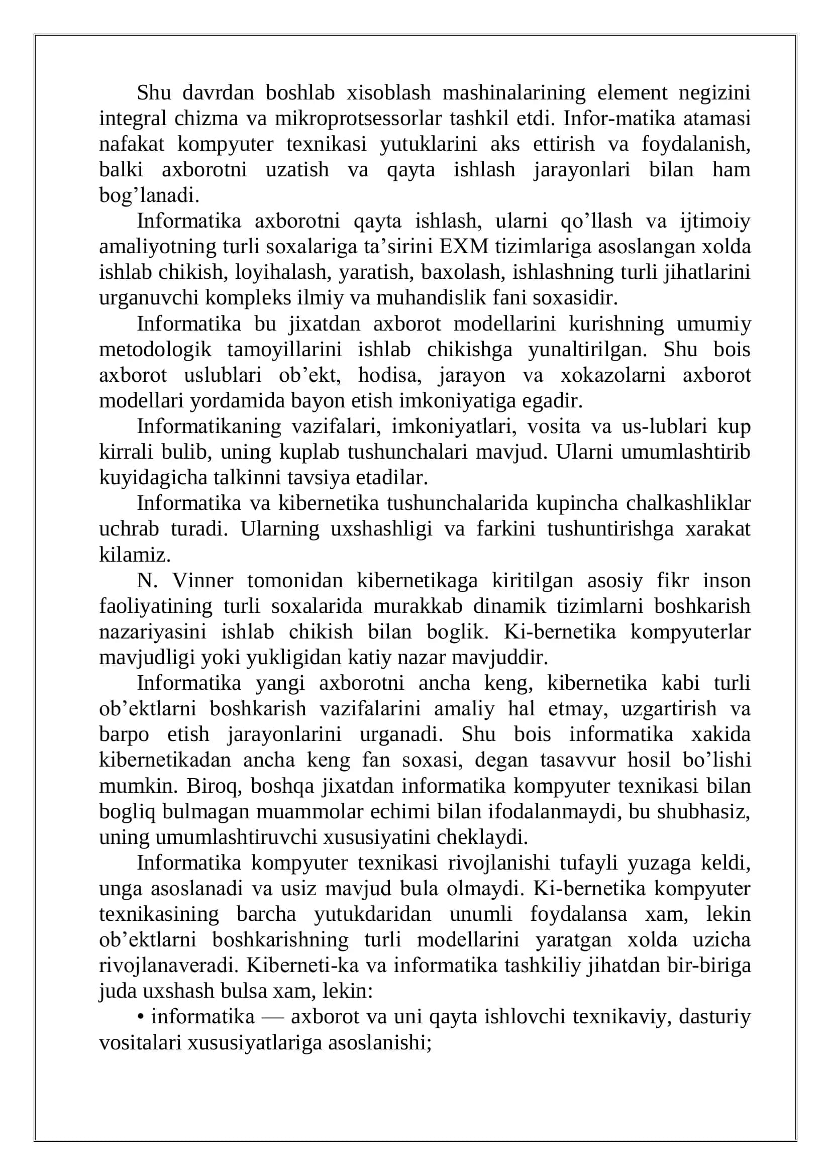 Axborot tushunchasi va uning turlari 3