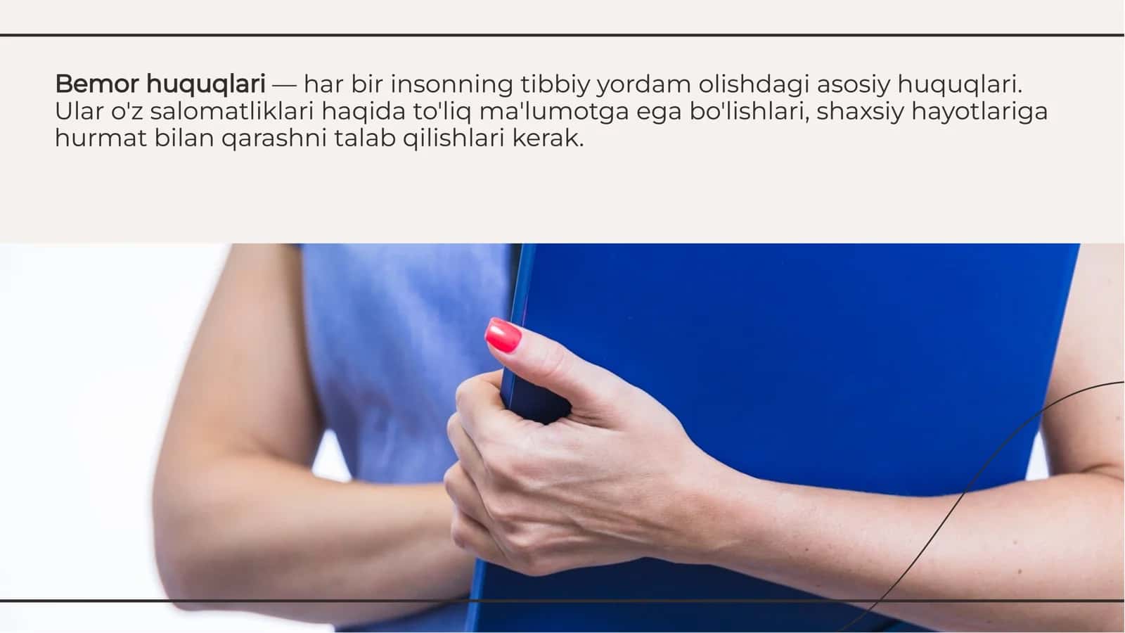 Bemor va tibbiy xodimlari huquqlari 3