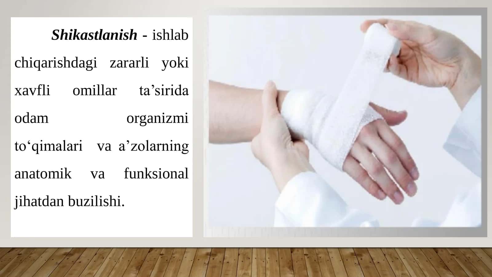 Shikastlanishlarning oldini olish 3