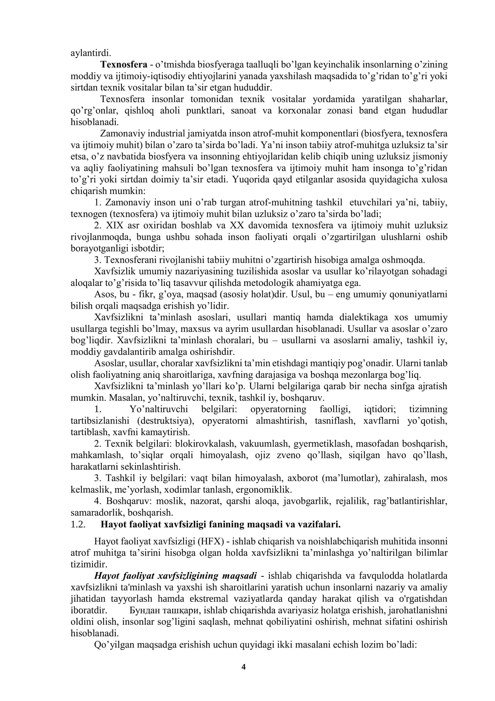 HAYOT FAOLIYAT XAVFSIZLIGI 3