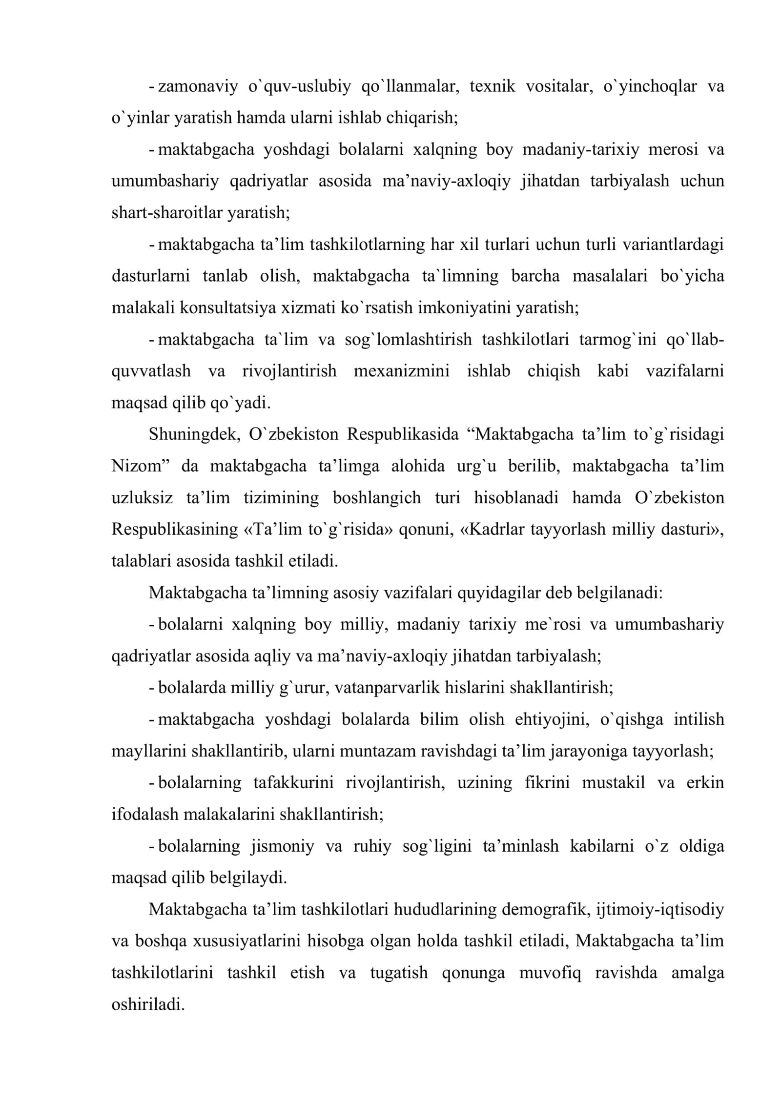 Bolalalarni maktab ta’limiga tayyorlash metodikasi 3