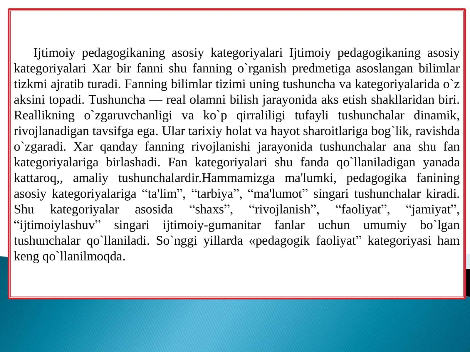 Ijtimoiy pedagogik 3