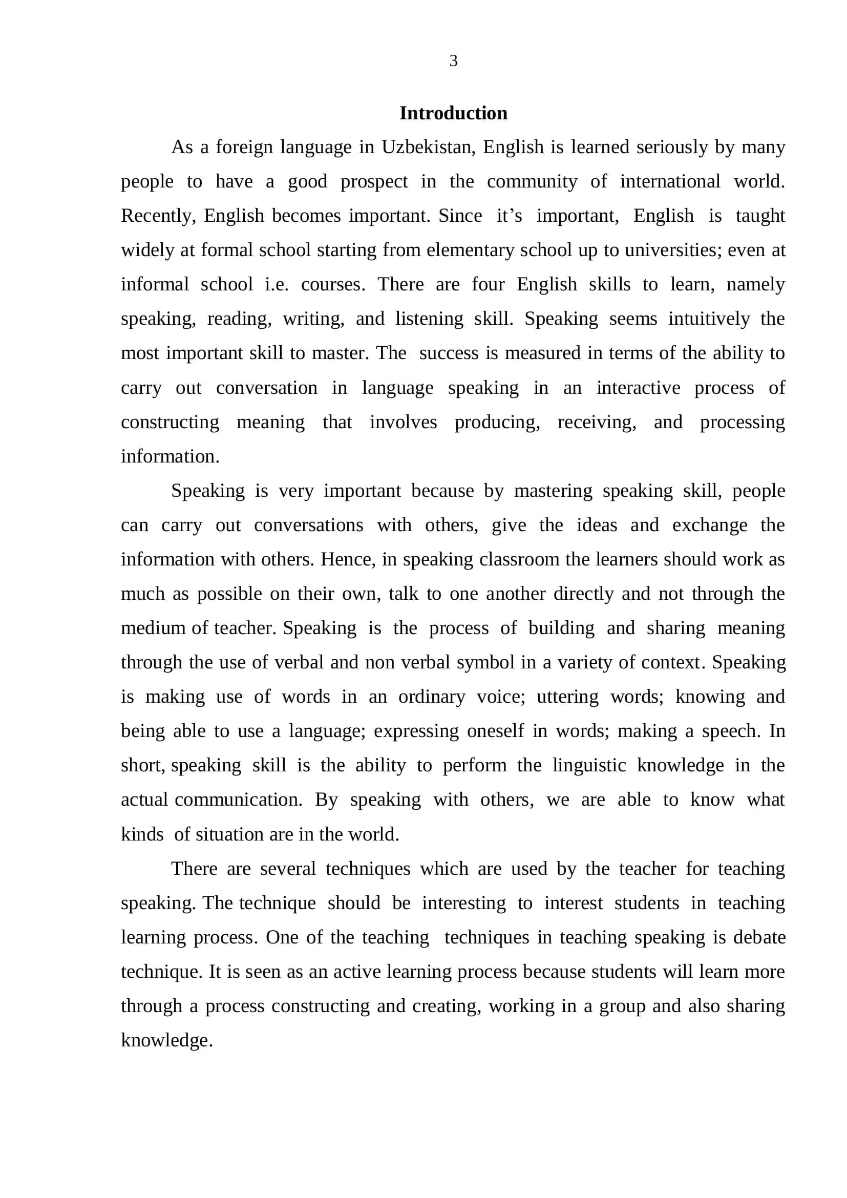 Using the Technique of “Debates” as a Way of Developing Speaking in English Lessons 3