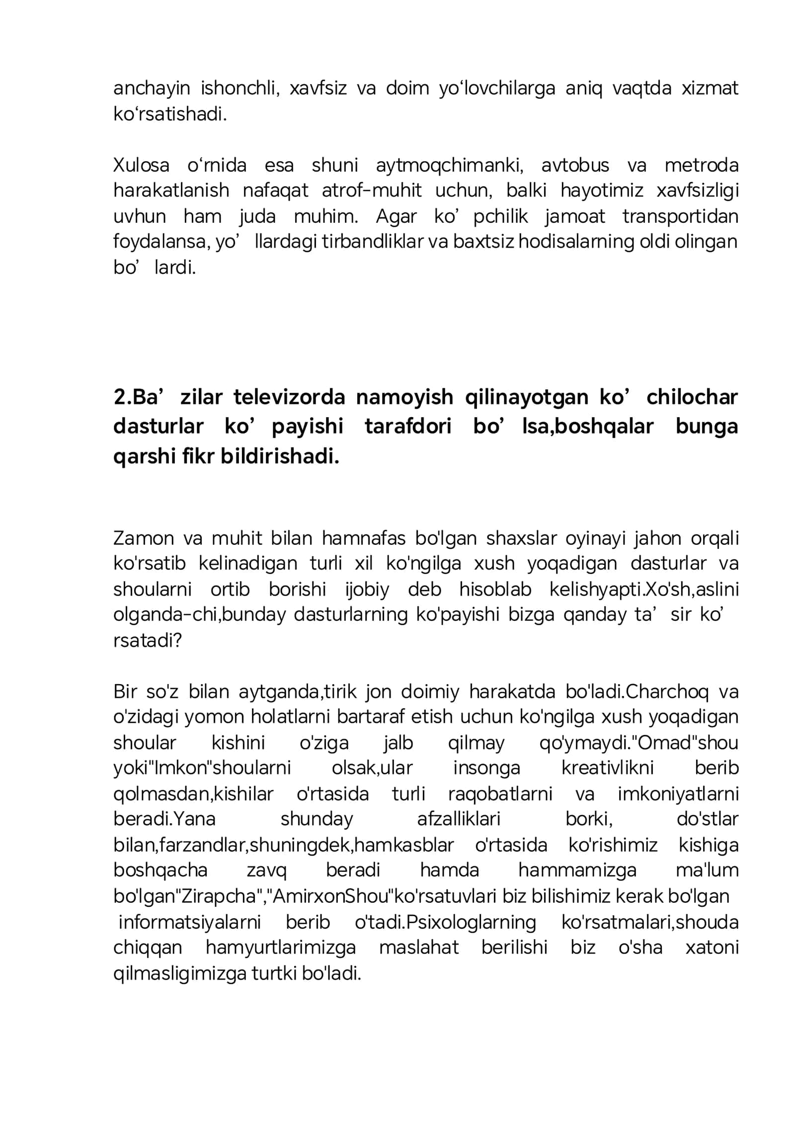 Ona tili va adabiyot fanidan esse namunalari — Milliy sertifikatga tayyorg 3