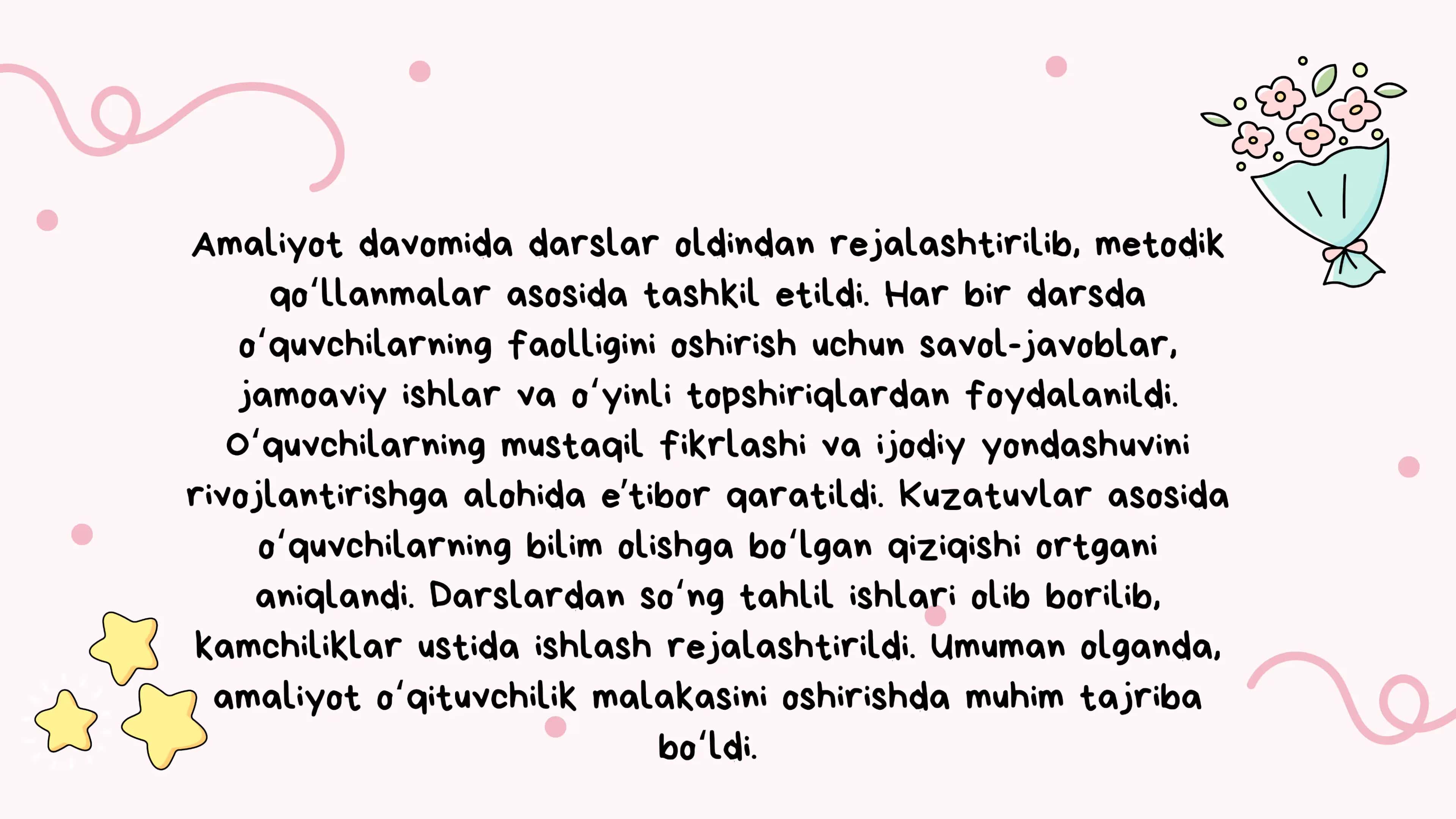 Amaliyot darslari 3