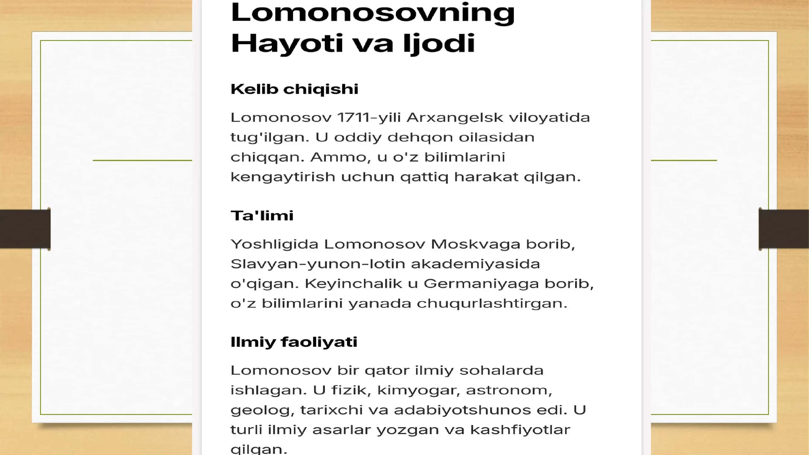 Lomonosovning tuproqshunoslik faniga Qo‘shgan hissasi 3